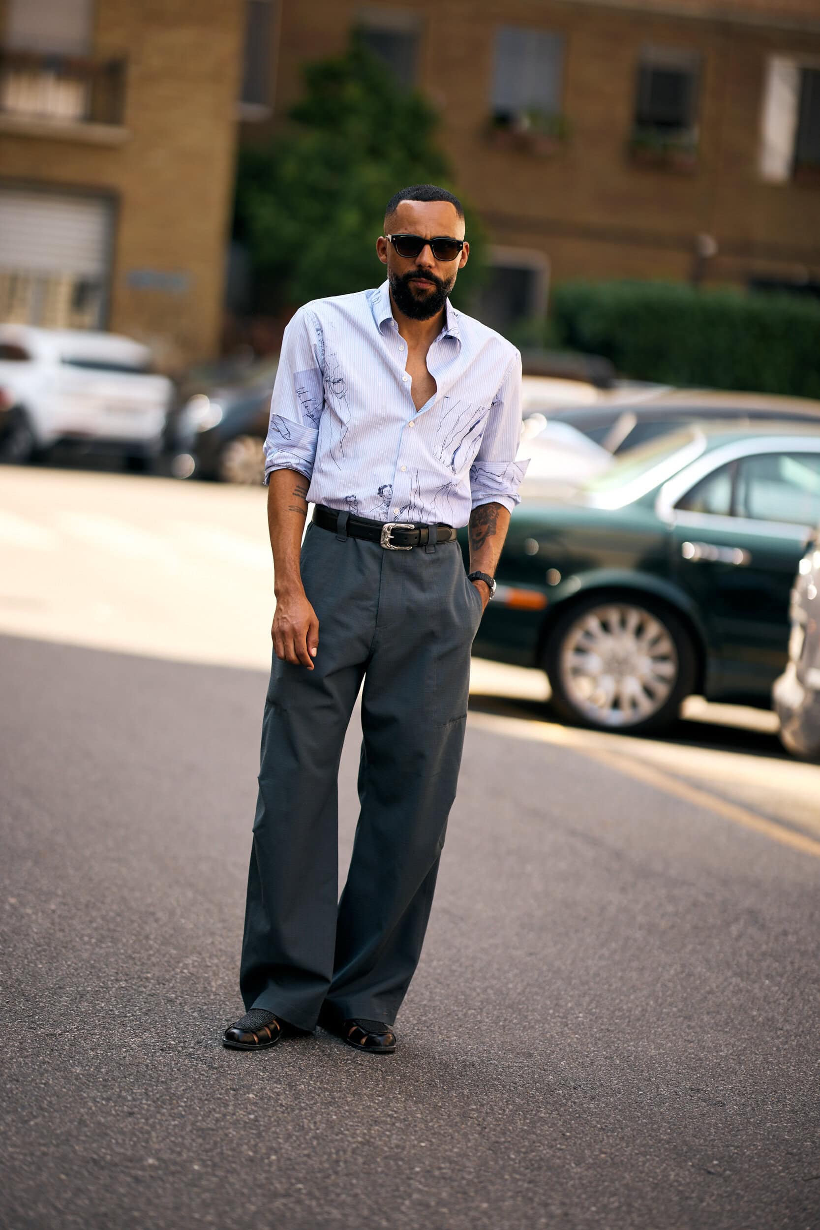 Milano Milan Men's Street Style Spring 2027 Shows