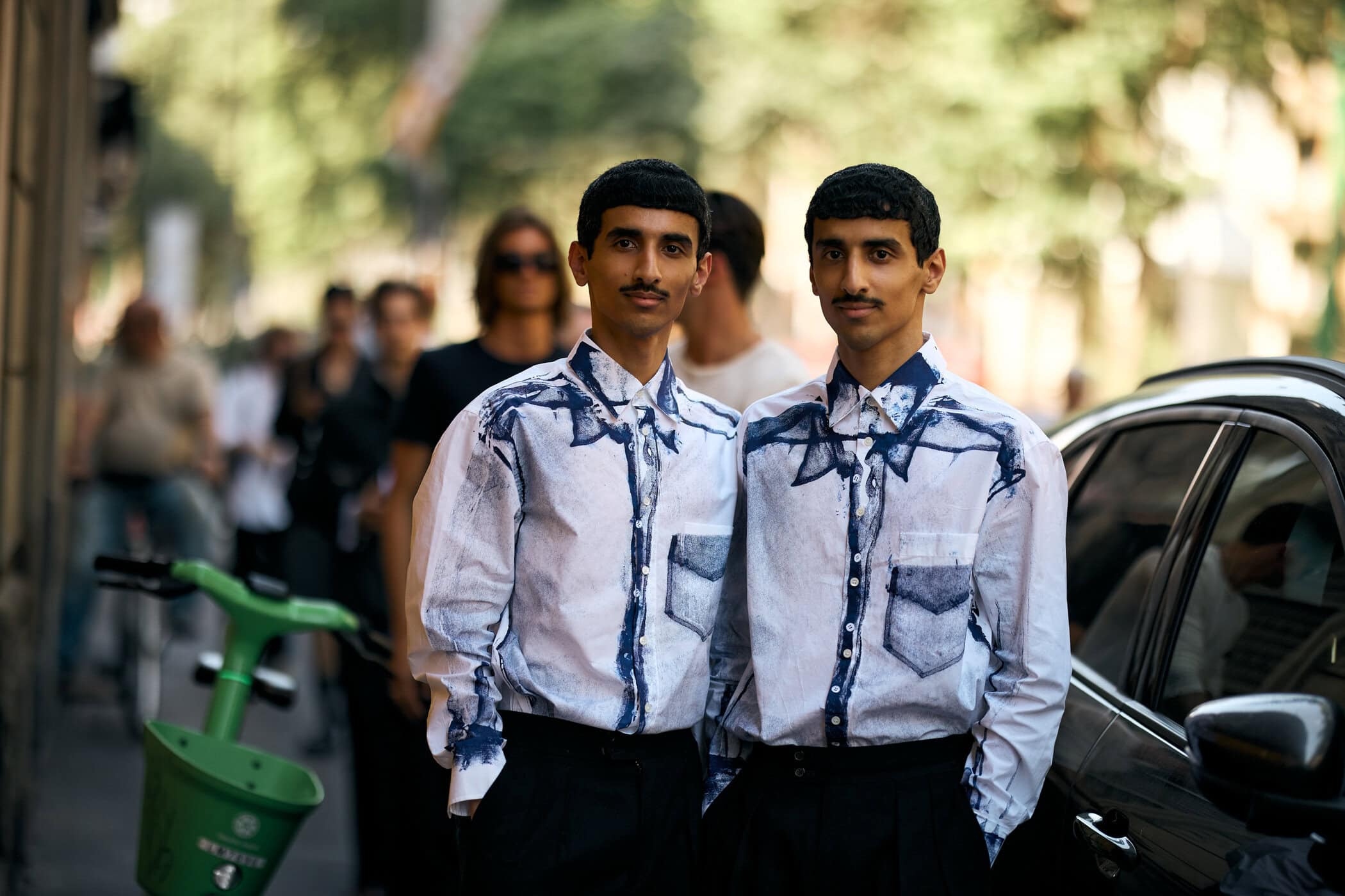 Milano Milan Men's Street Style Spring 2027 Shows