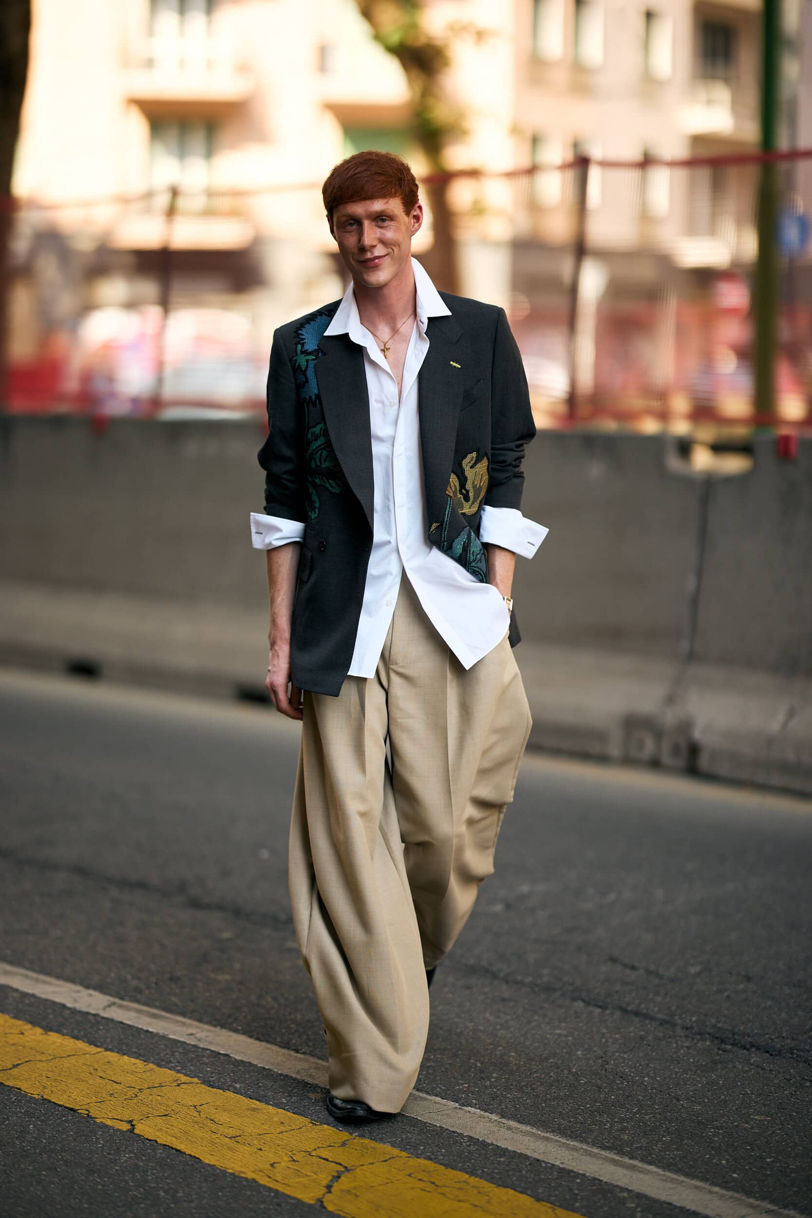 Milano Milan Men's Street Style Spring 2027 Shows