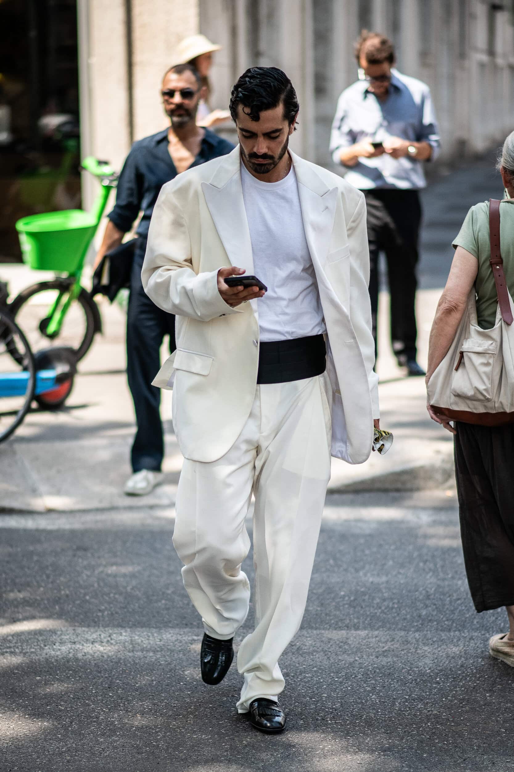 Milano Milan Men's Street Style Spring 2027 Shows