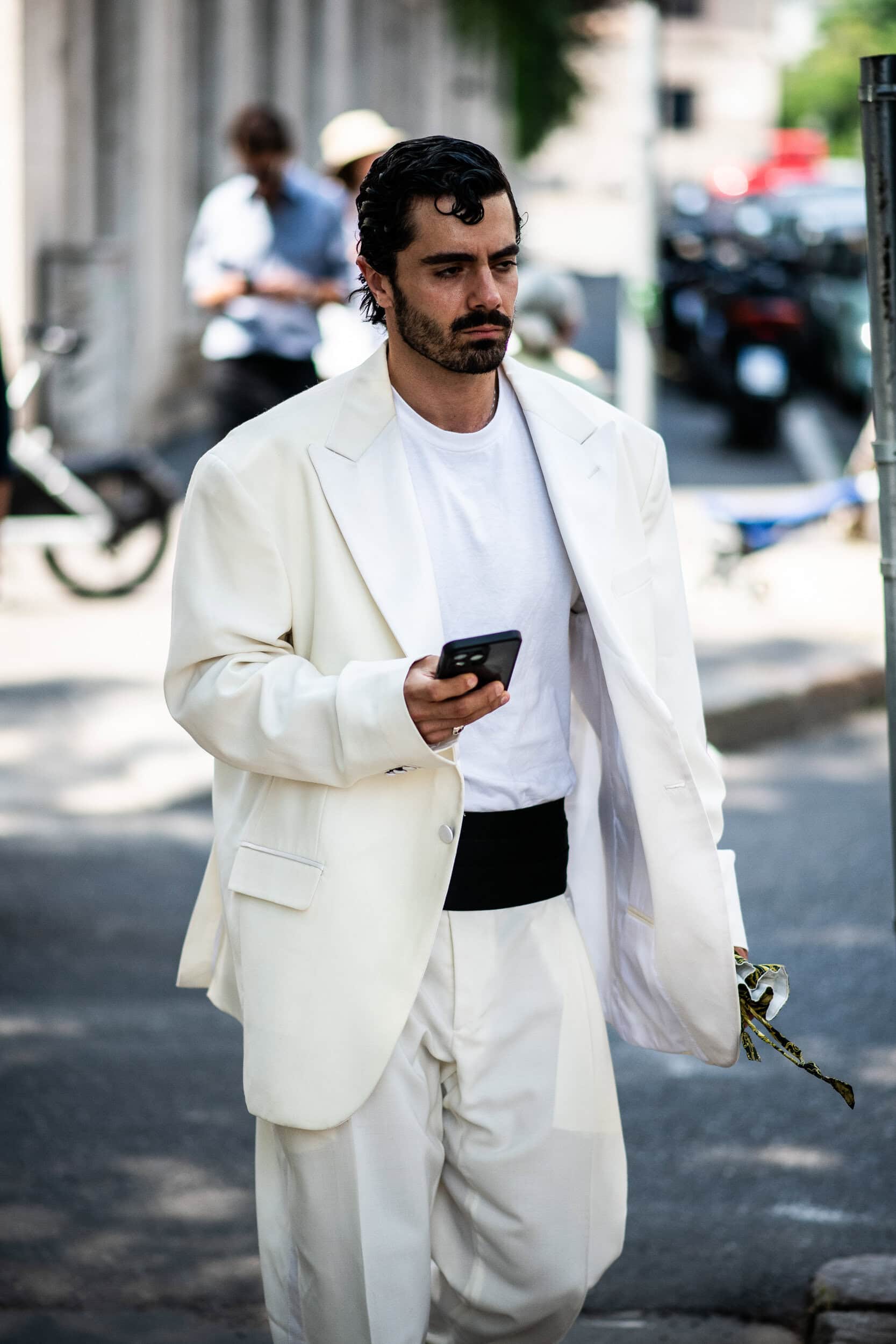 Milano Milan Men's Street Style Spring 2027 Shows