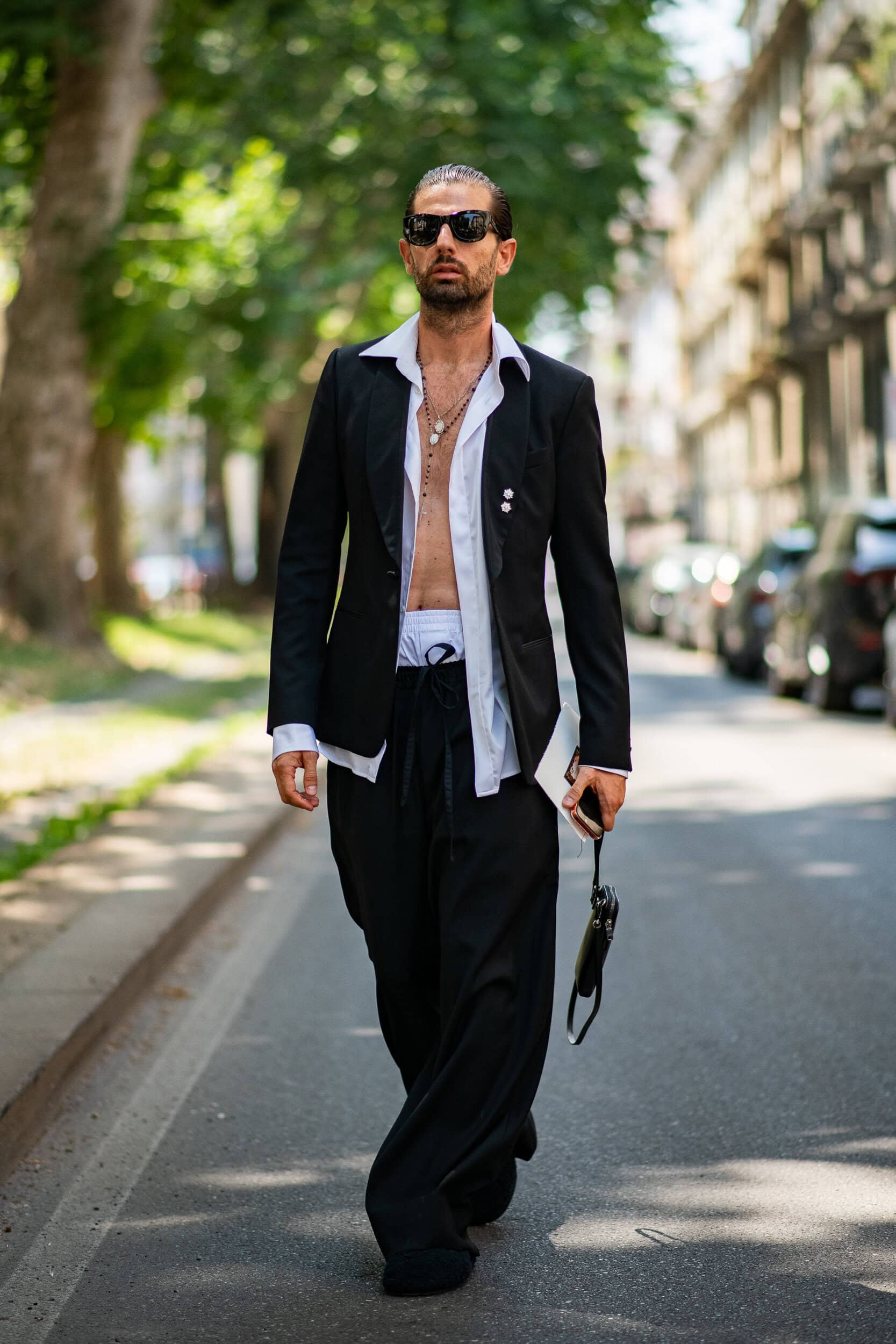 Milano Milan Men's Street Style Spring 2027 Shows