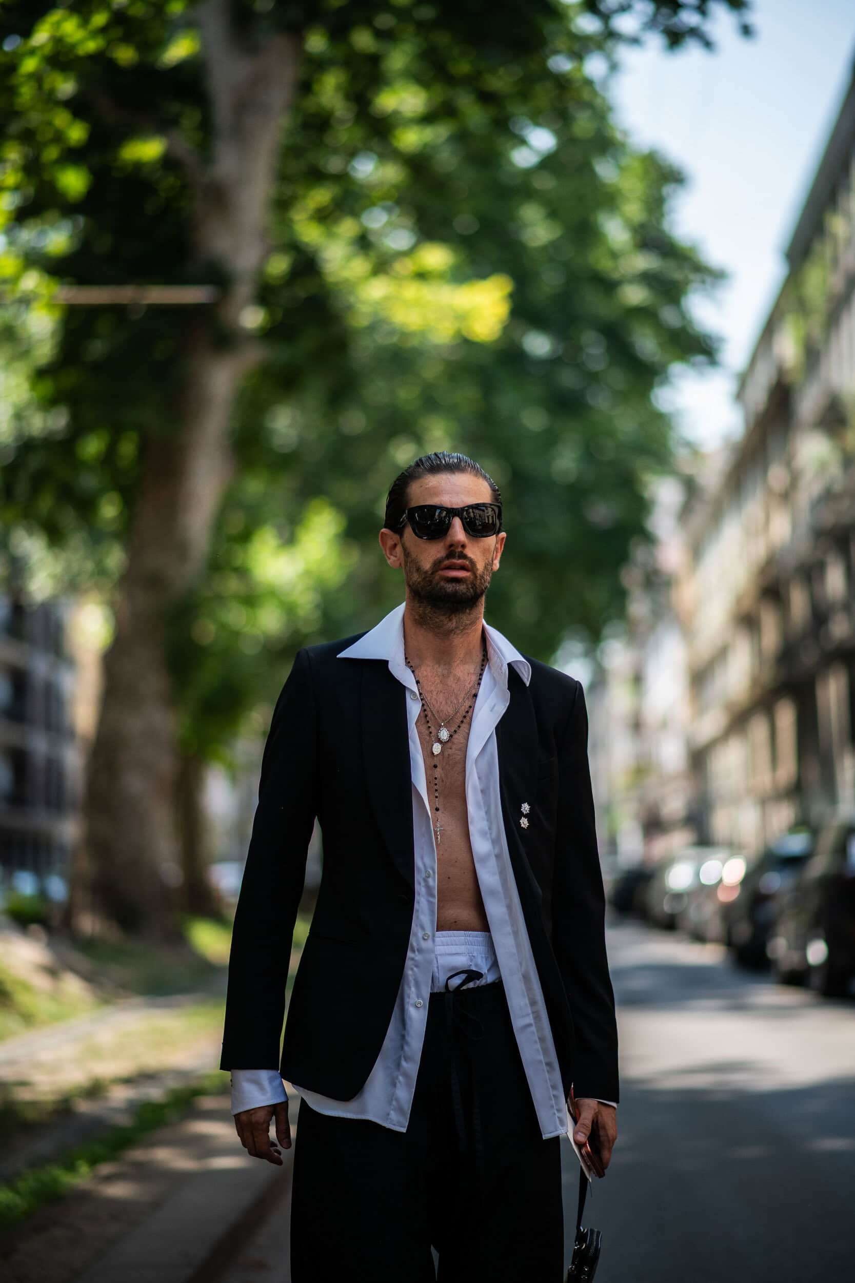 Milano Milan Men's Street Style Spring 2027 Shows