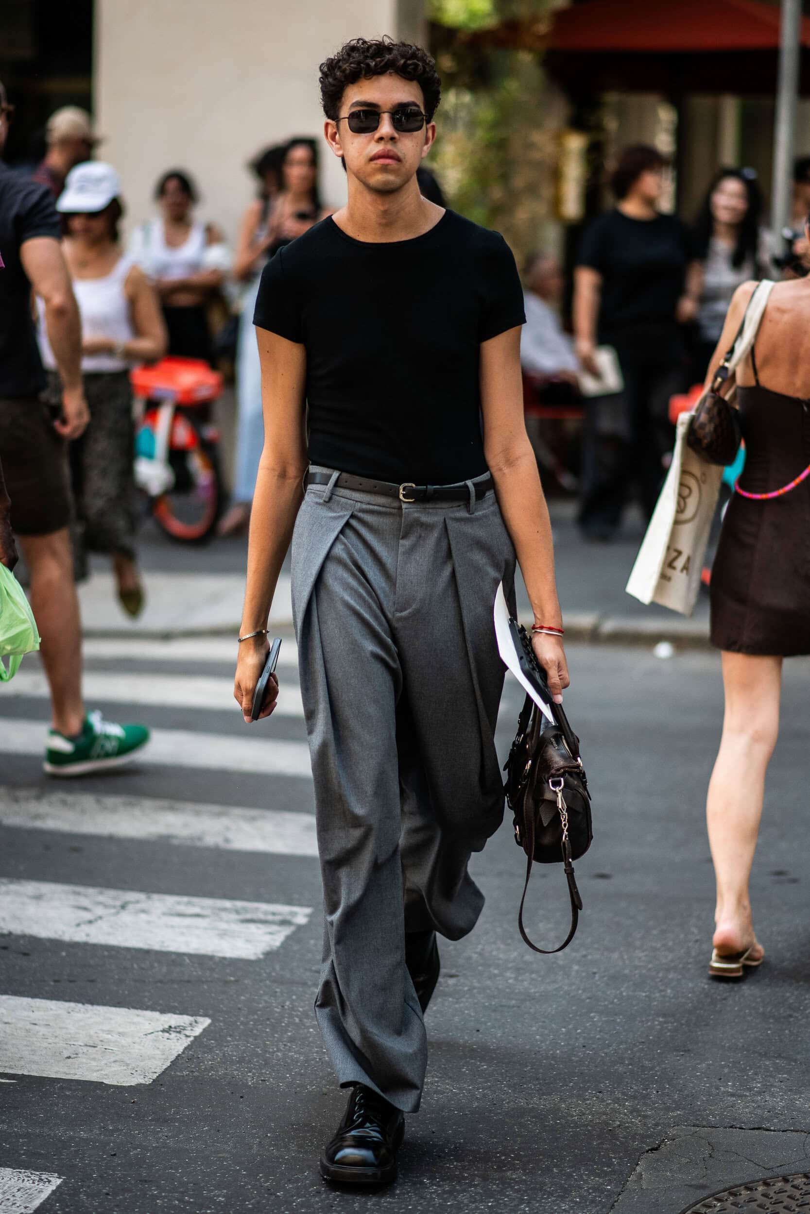 Milano Milan Men's Street Style Spring 2027 Shows
