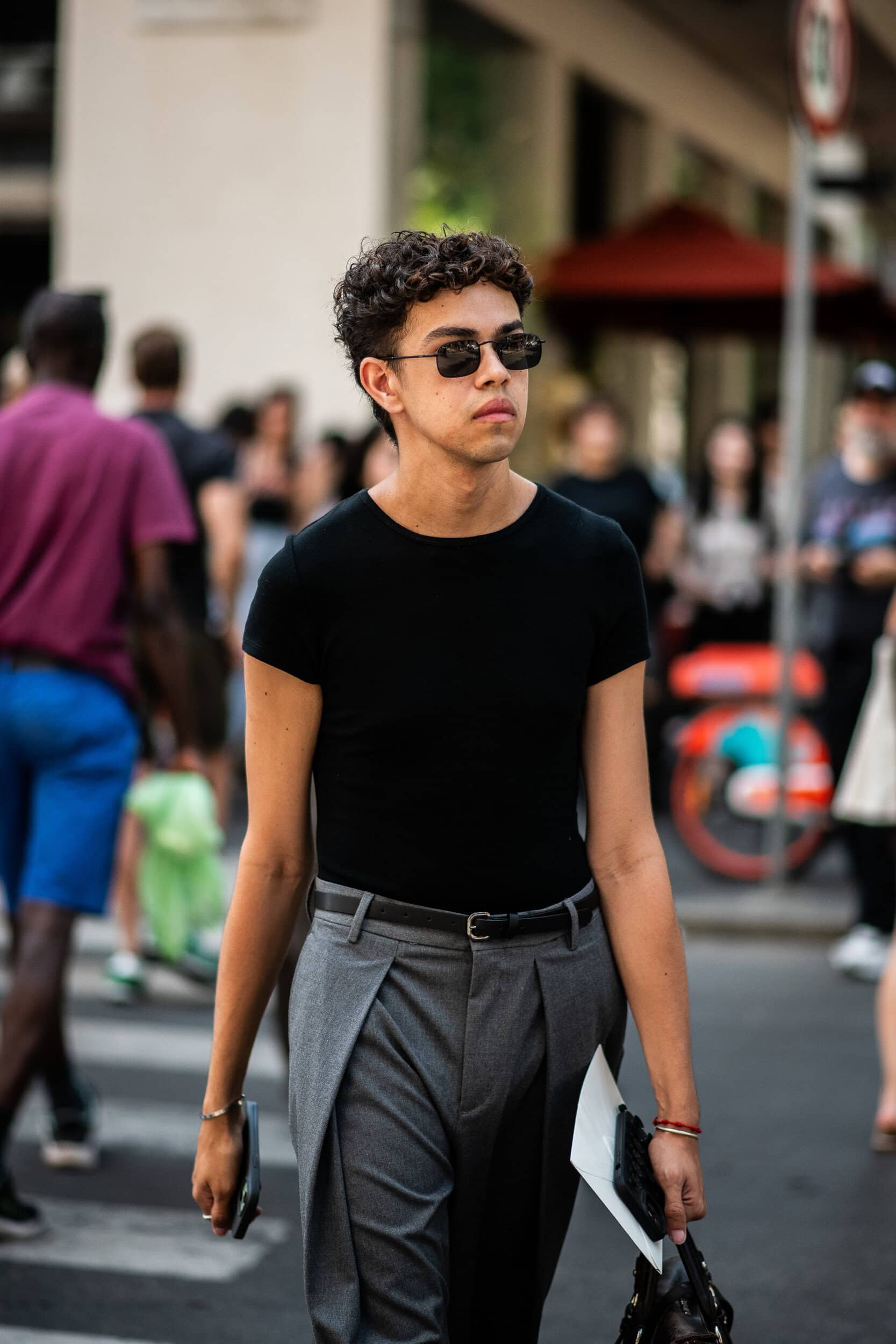 Milano Milan Men's Street Style Spring 2027 Shows
