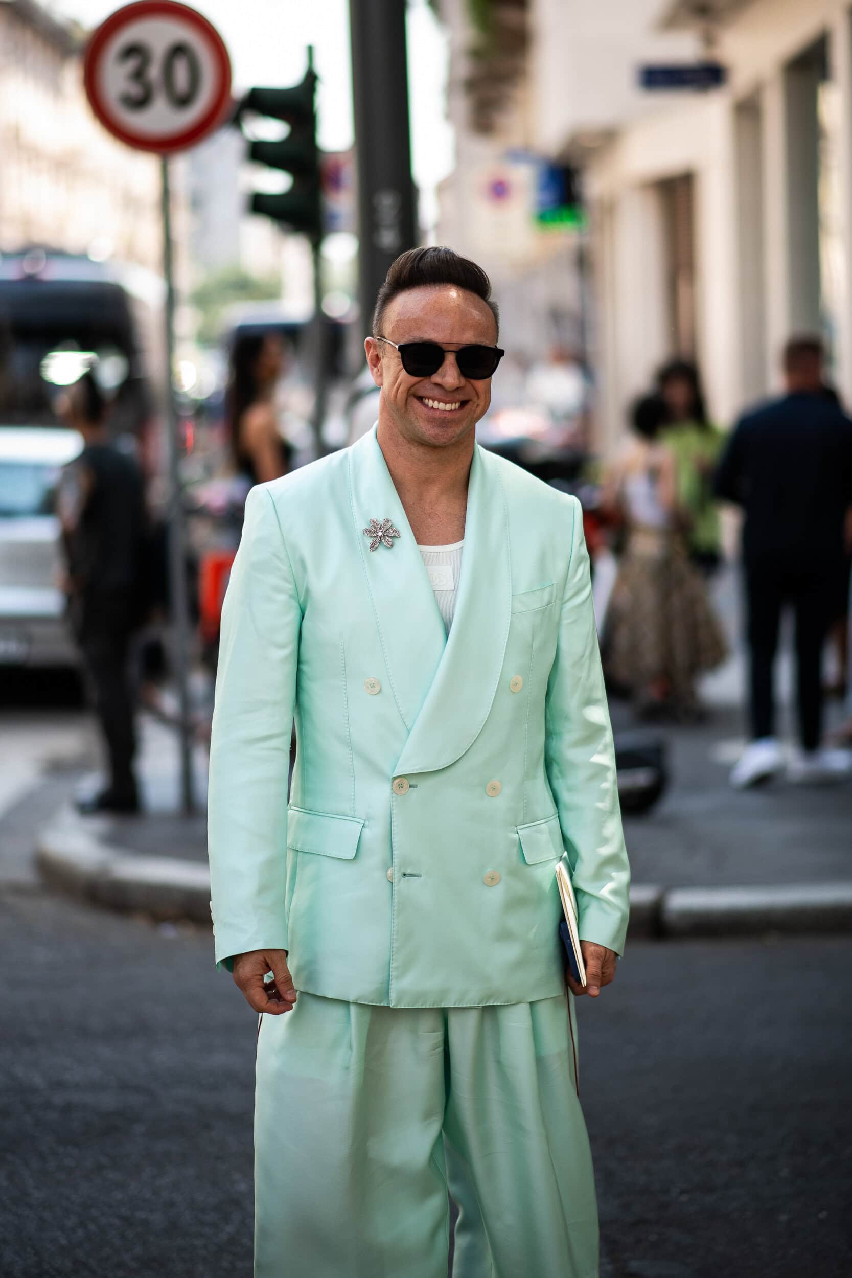 Milano Milan Men's Street Style Spring 2027 Shows
