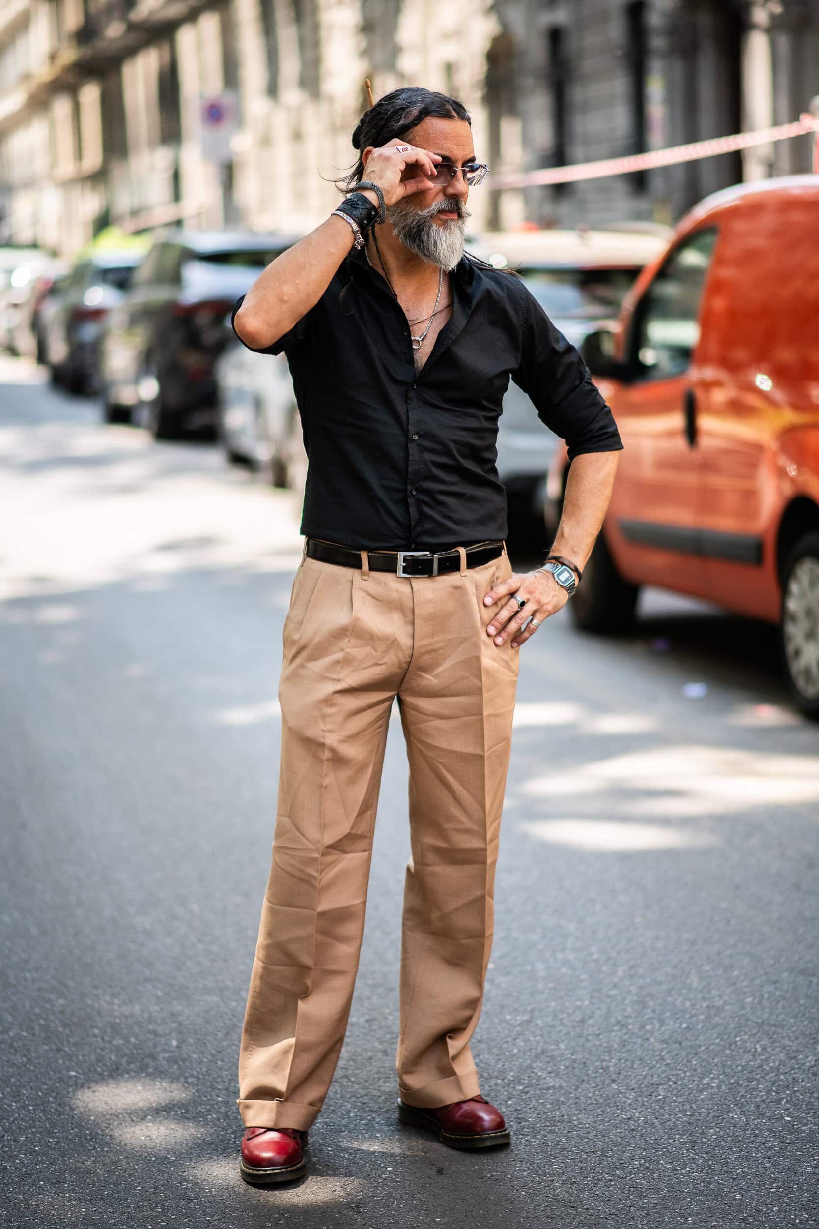 Milano Milan Men's Street Style Spring 2027 Shows