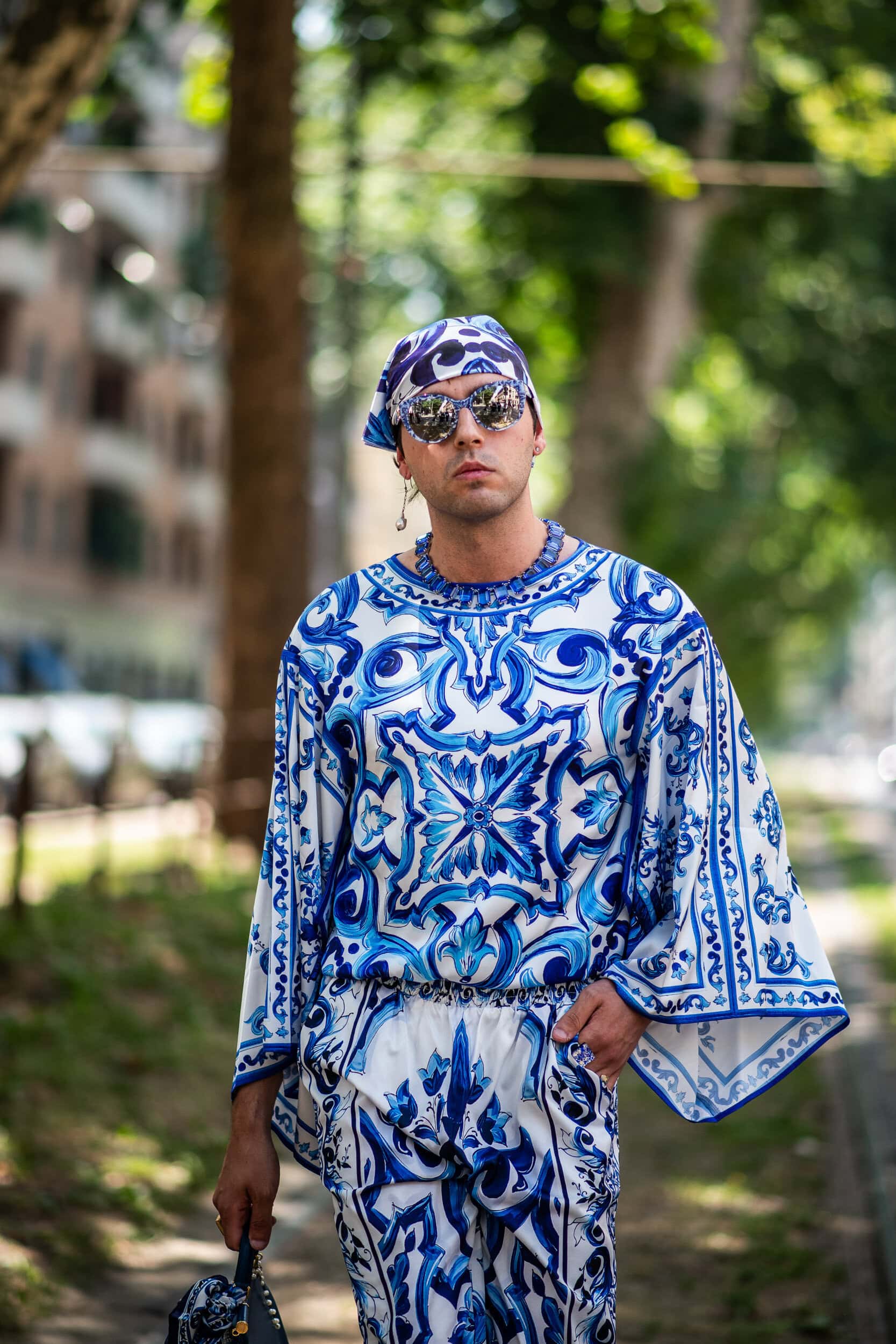 Milano Milan Men's Street Style Spring 2027 Shows