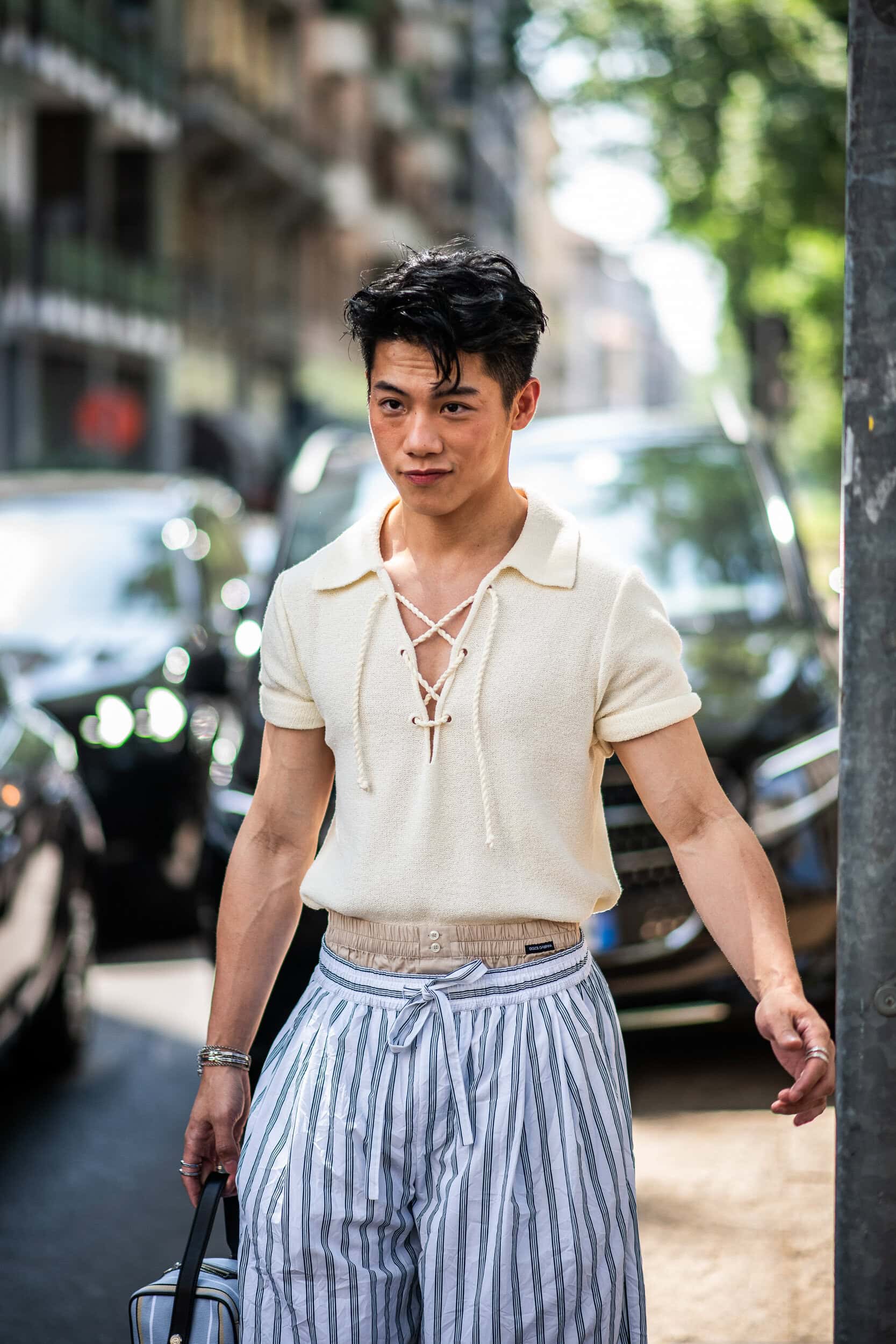 Milano Milan Men's Street Style Spring 2027 Shows
