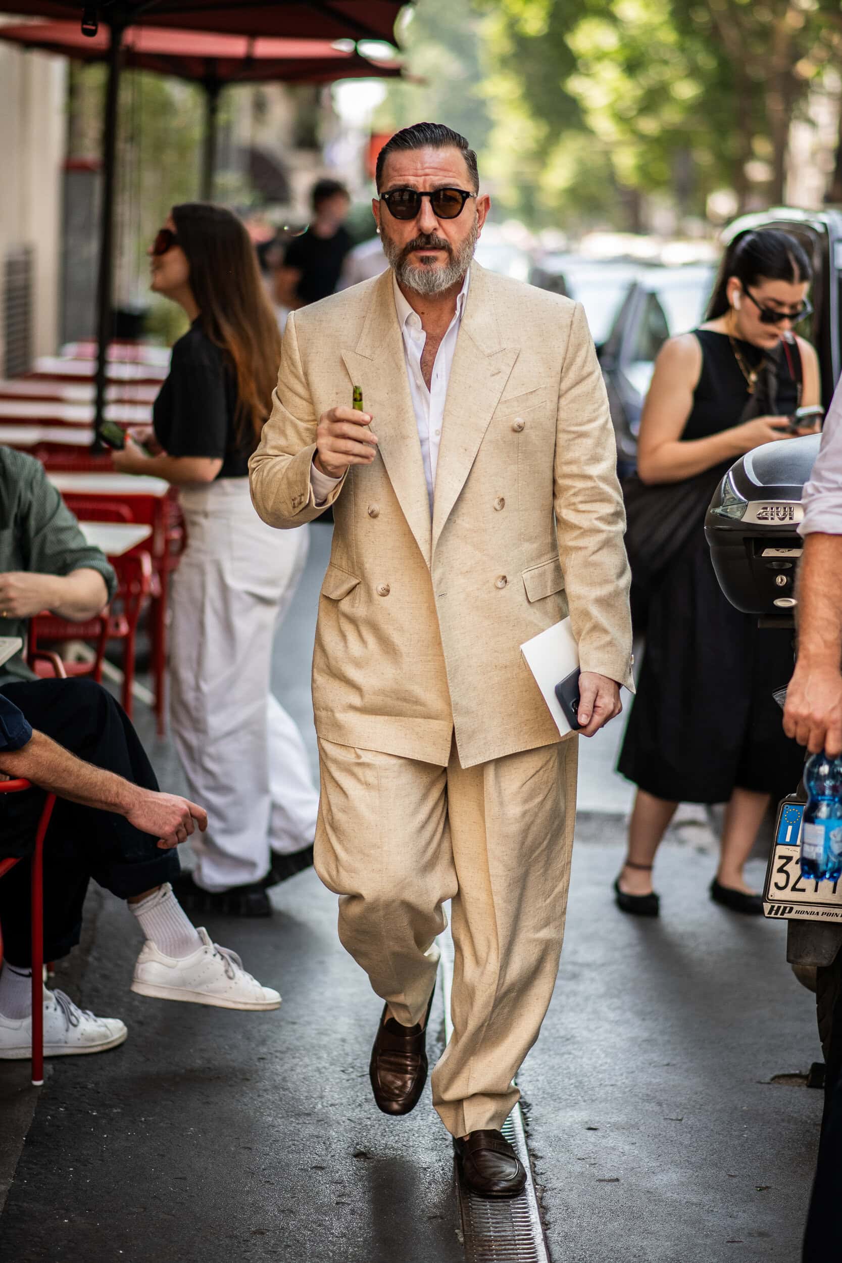 Milano Milan Men's Street Style Spring 2027 Shows