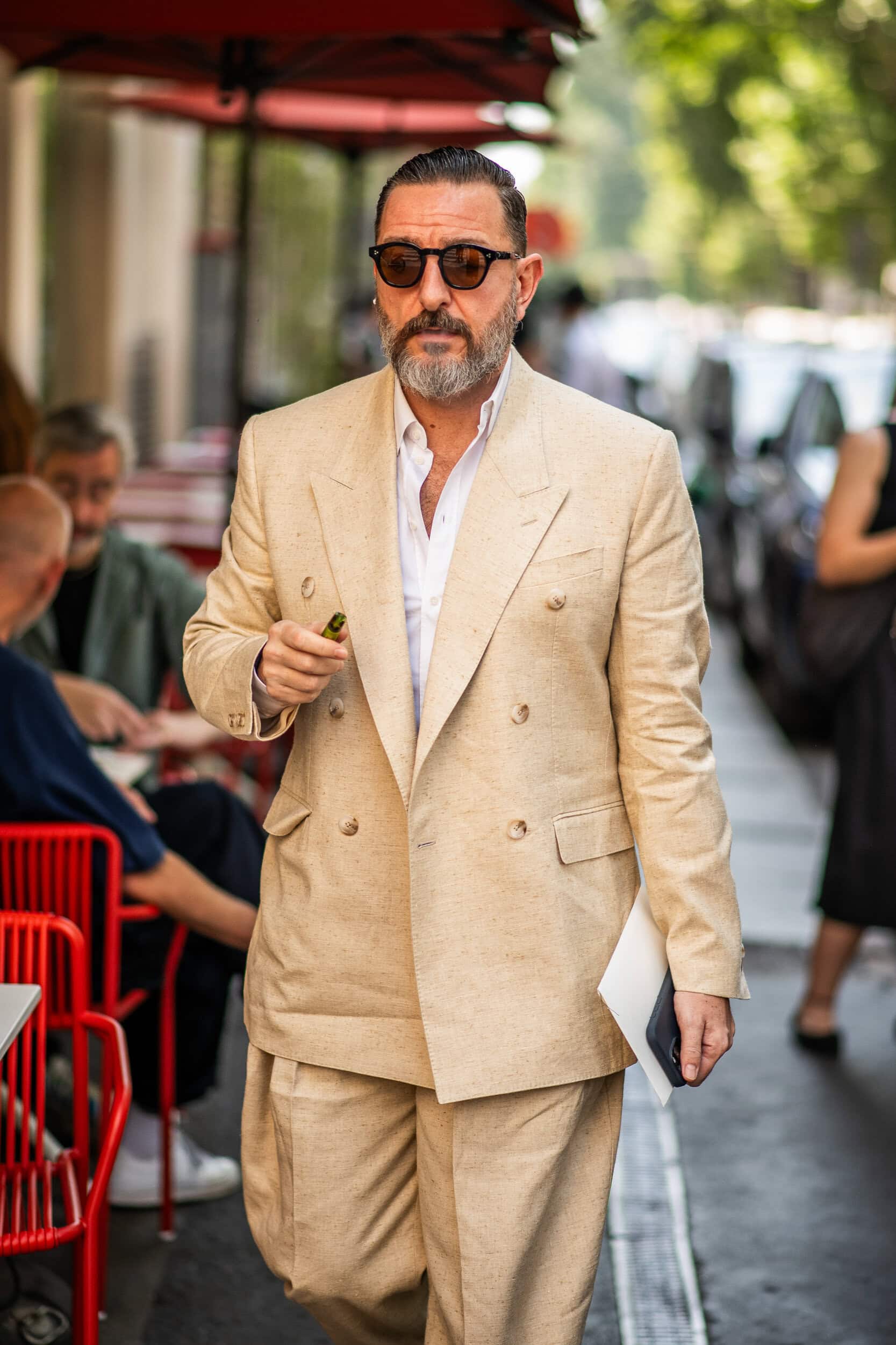 Milano Milan Men's Street Style Spring 2027 Shows