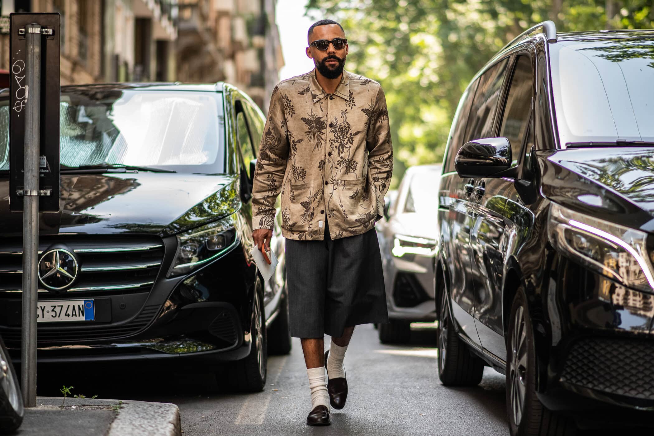 Milano Milan Men's Street Style Spring 2027 Shows
