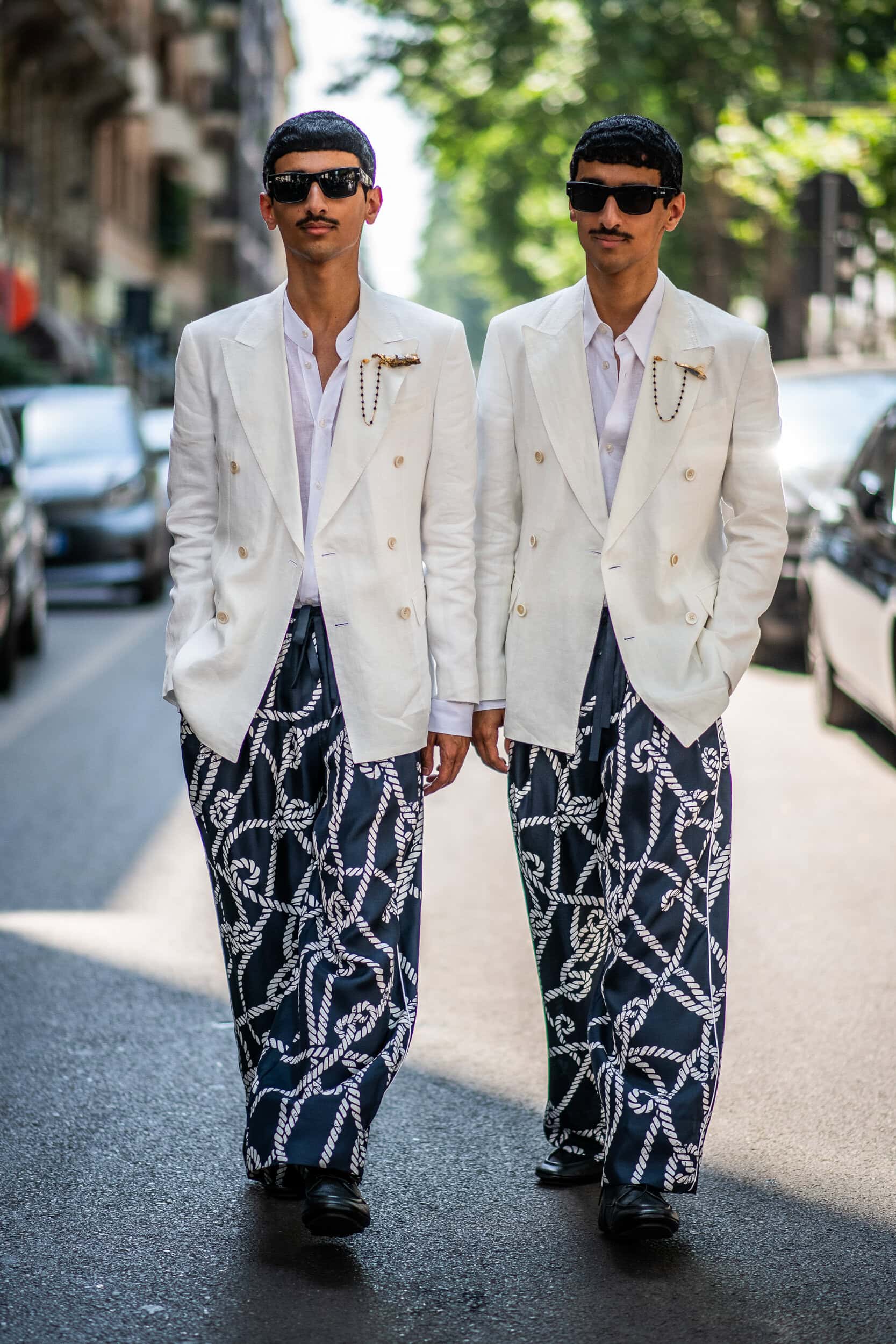 Milano Milan Men's Street Style Spring 2027 Shows