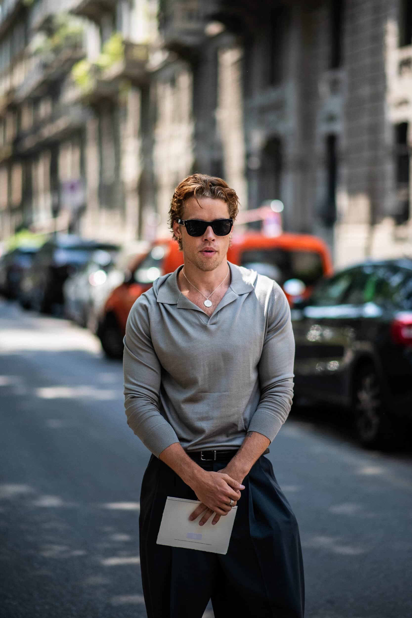 Milano Milan Men's Street Style Spring 2027 Shows