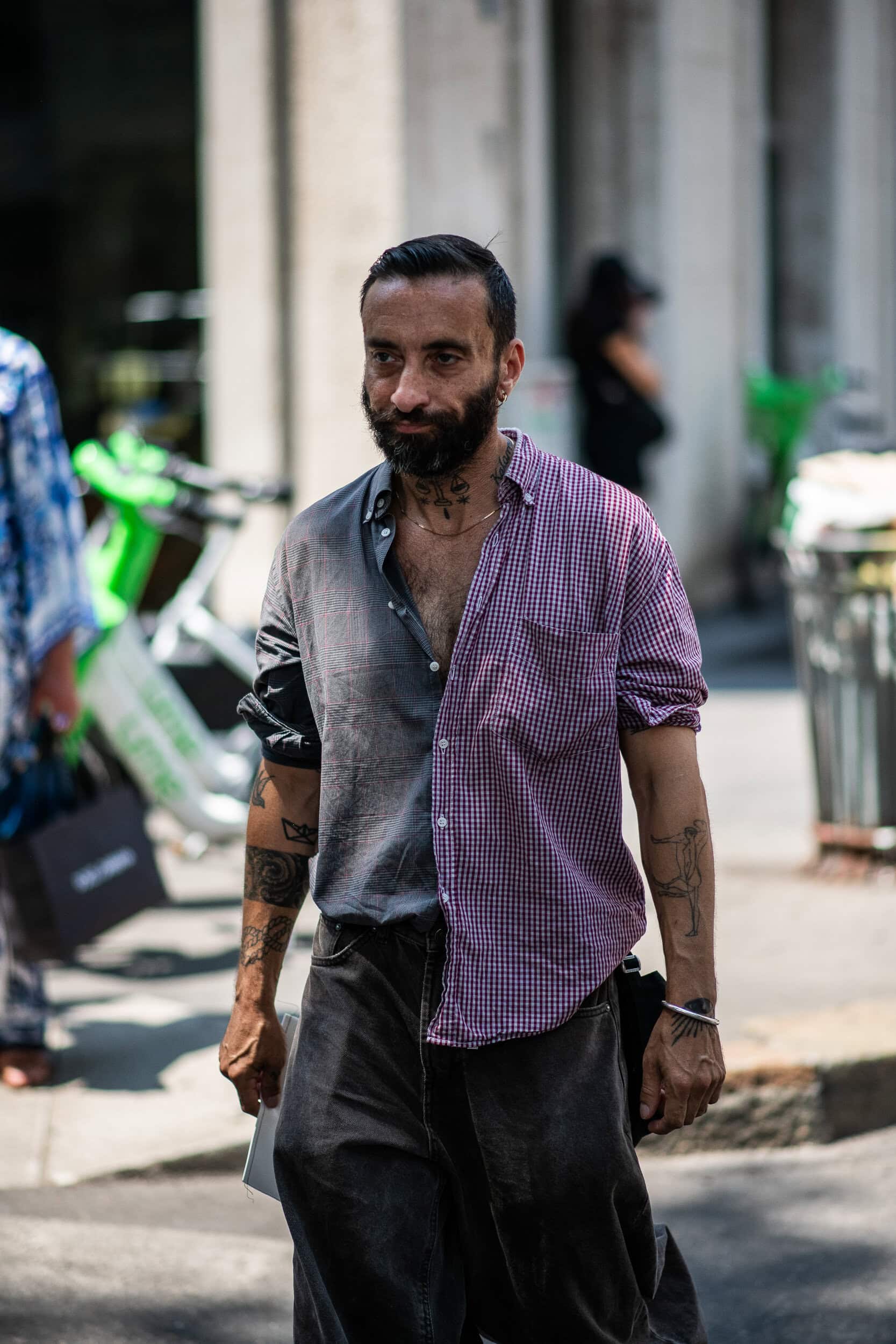 Milano Milan Men's Street Style Spring 2027 Shows