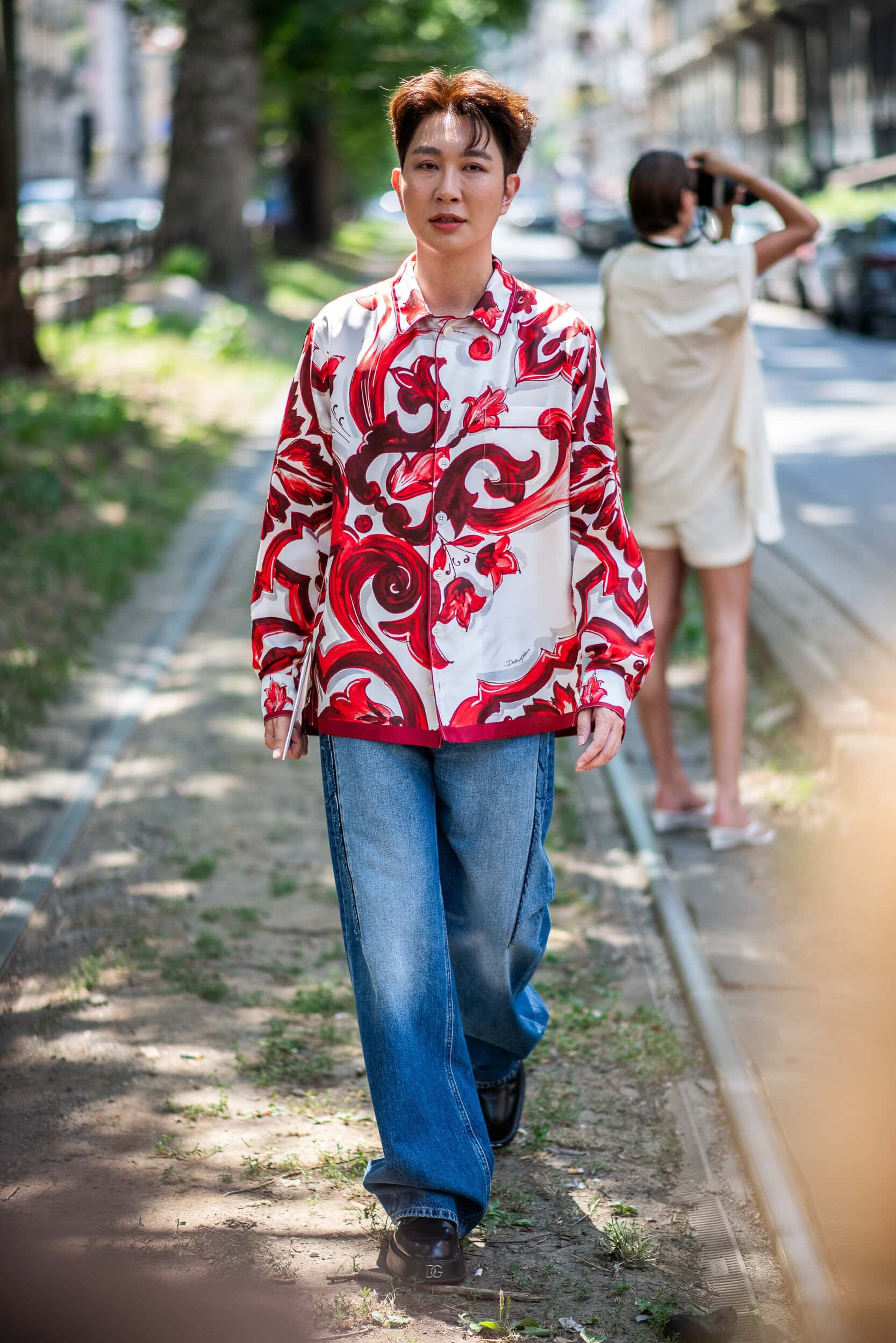 Milano Milan Men's Street Style Spring 2027 Shows