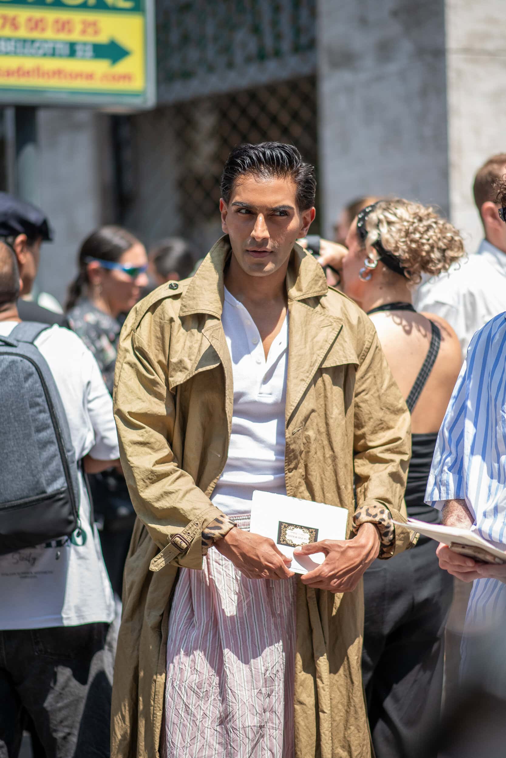 Milano Milan Men's Street Style Spring 2027 Shows