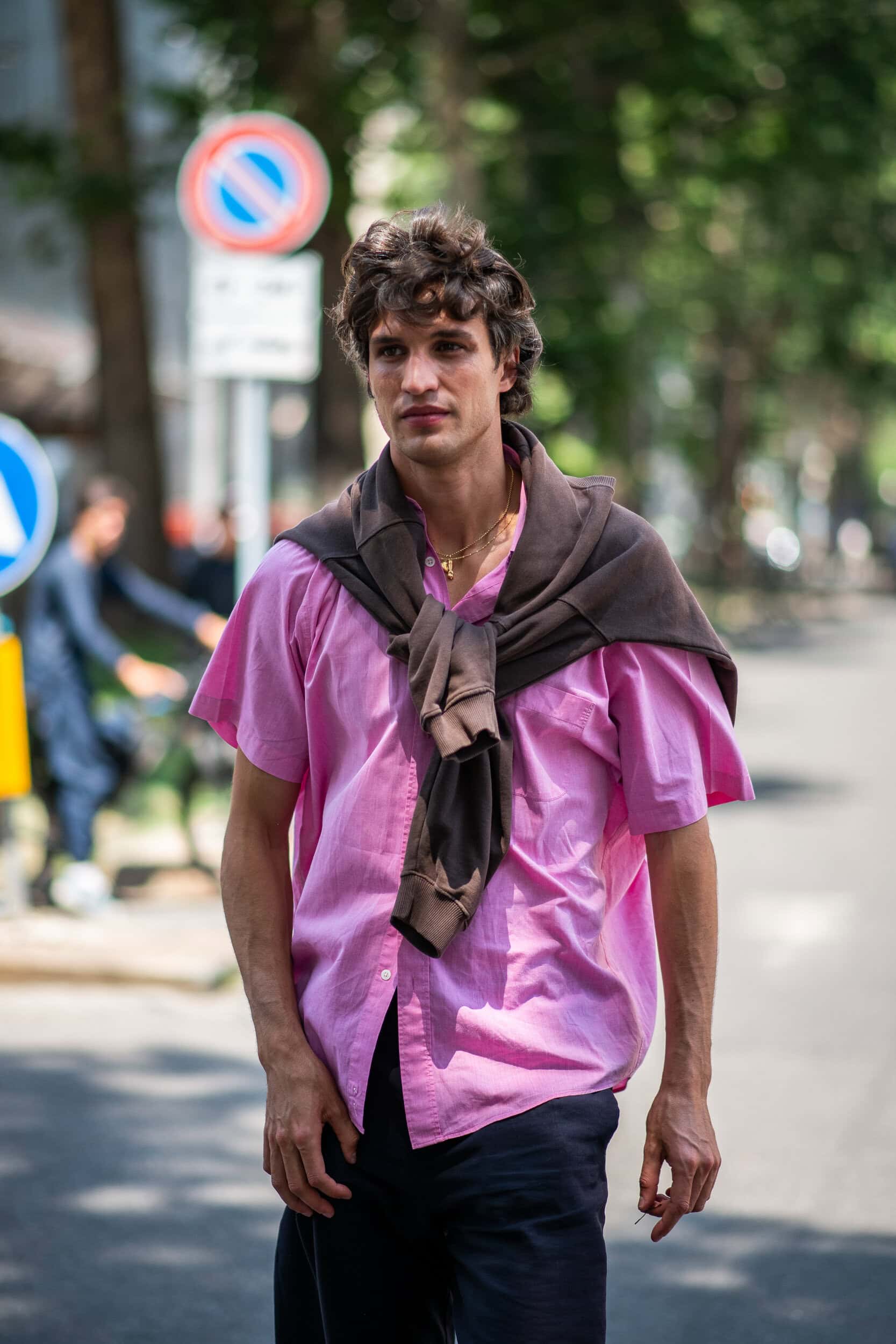 Milano Milan Men's Street Style Spring 2027 Shows