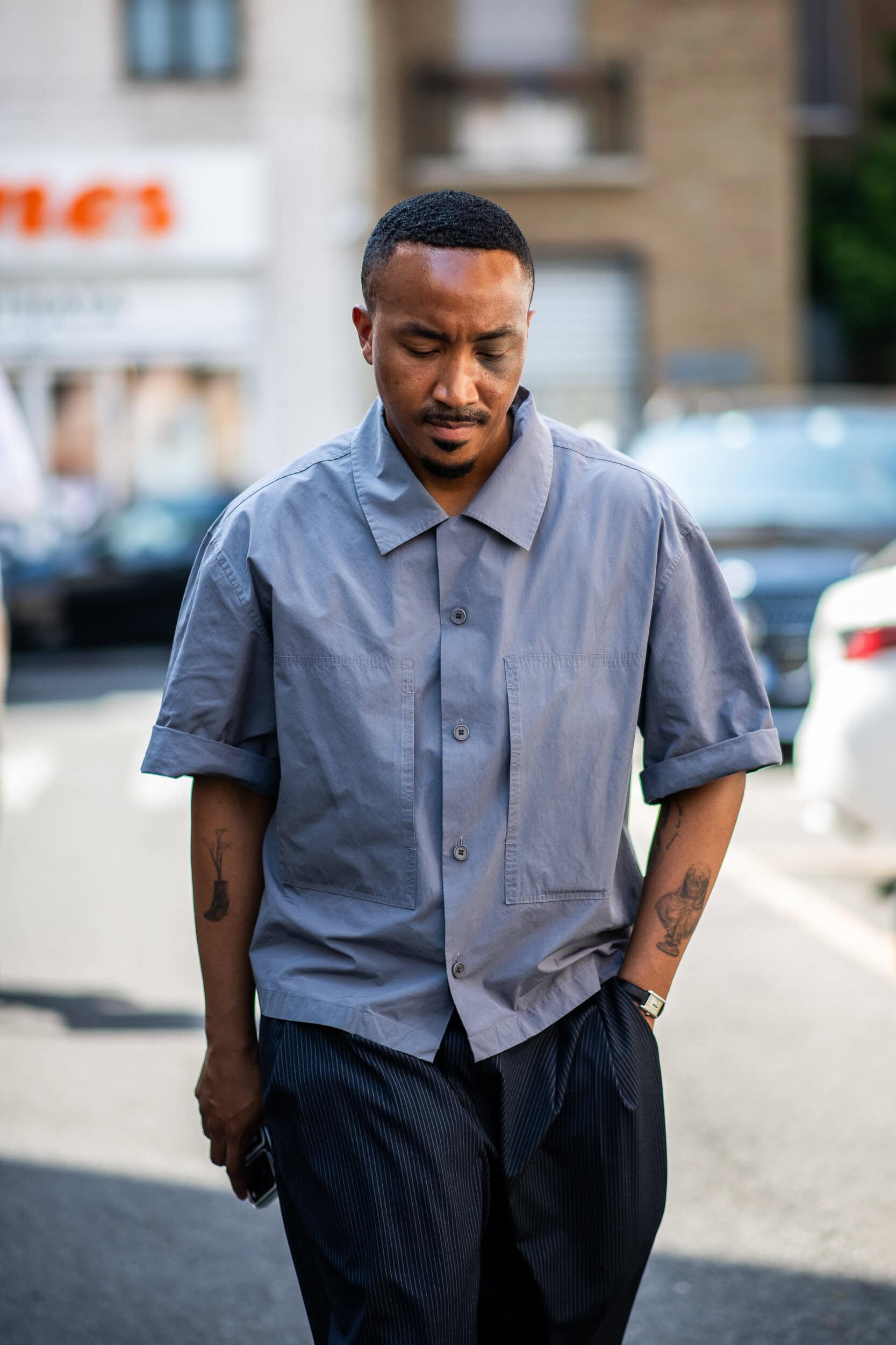 Milano Milan Men's Street Style Spring 2027 Shows