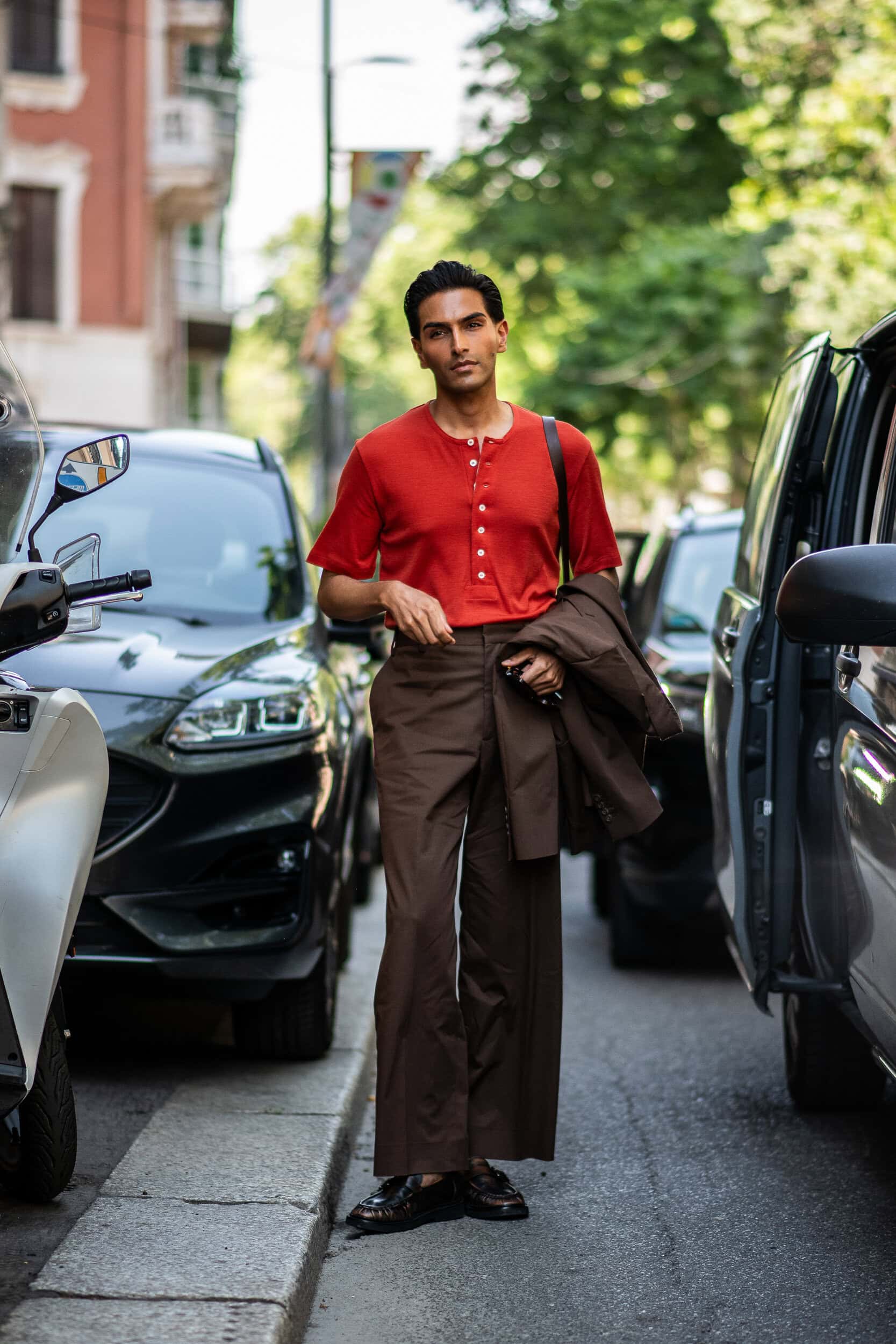 Milano Milan Men's Street Style Spring 2027 Shows