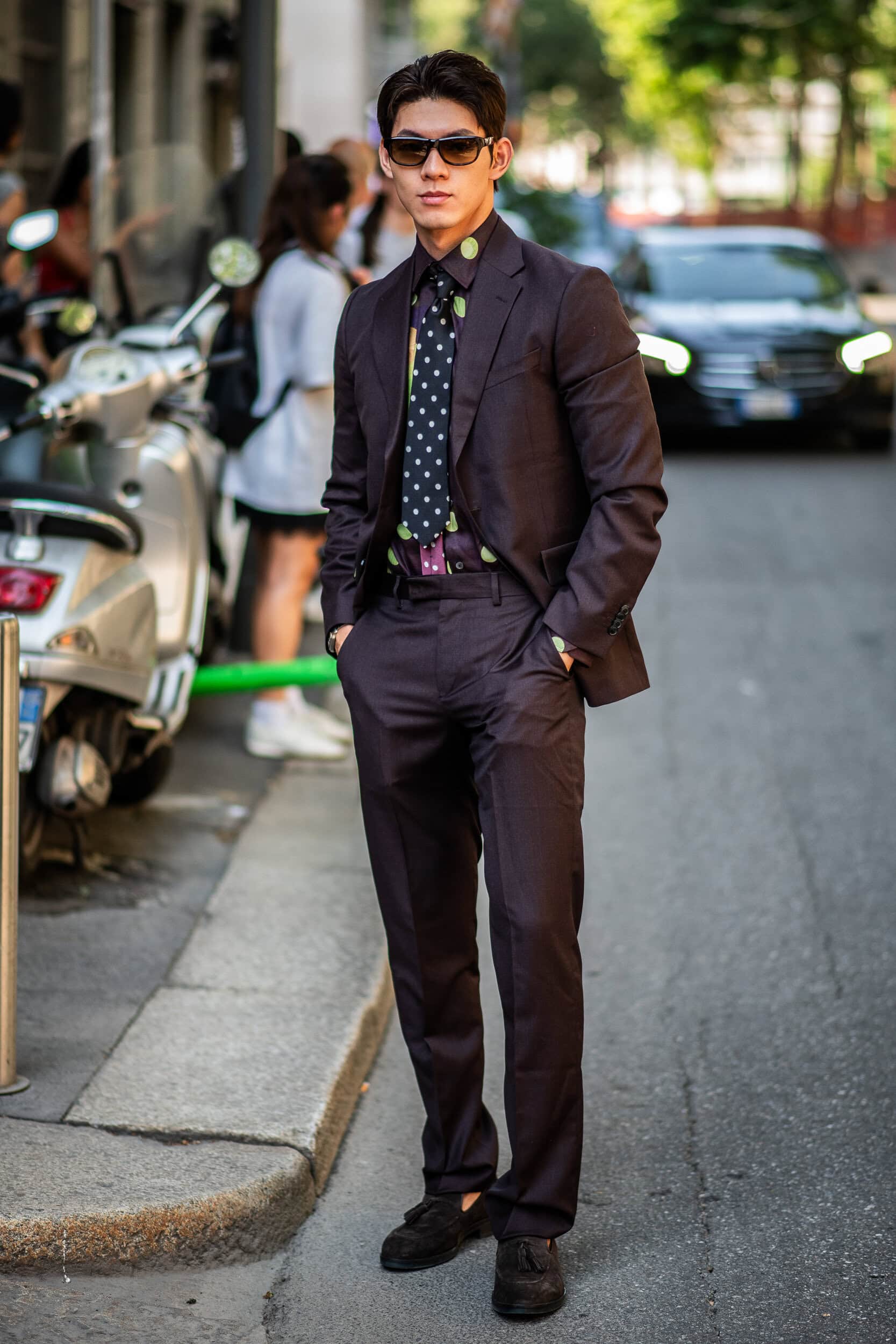 Milano Milan Men's Street Style Spring 2027 Shows