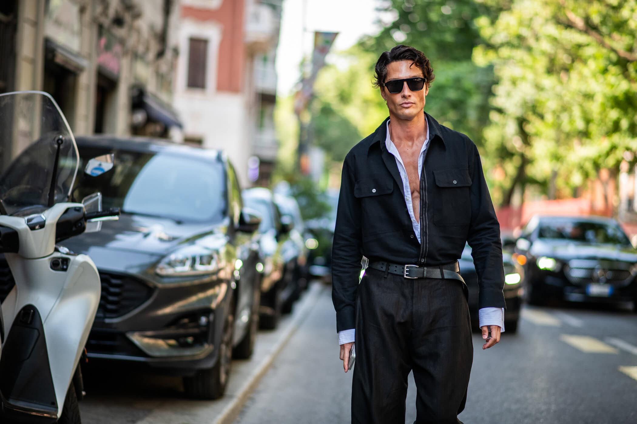Milano Milan Men's Street Style Spring 2027 Shows