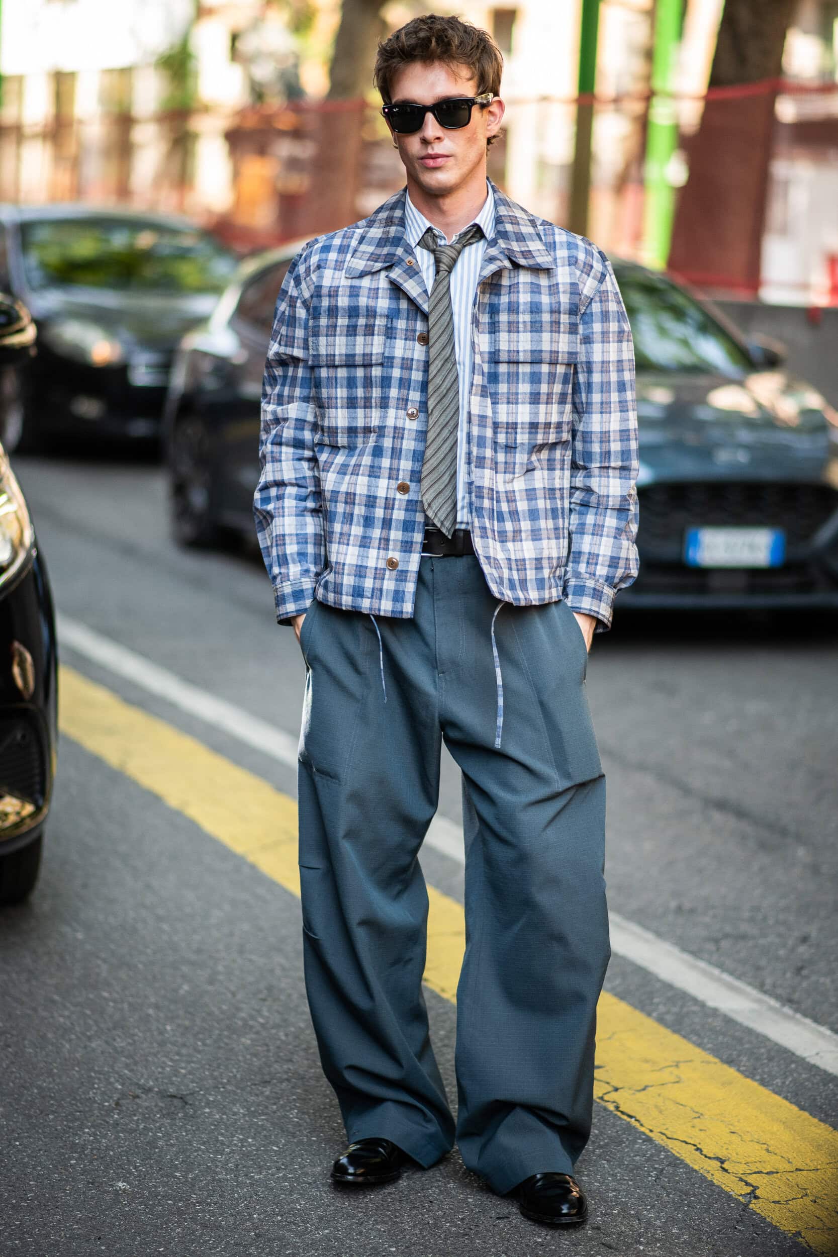 Milano Milan Men's Street Style Spring 2027 Shows