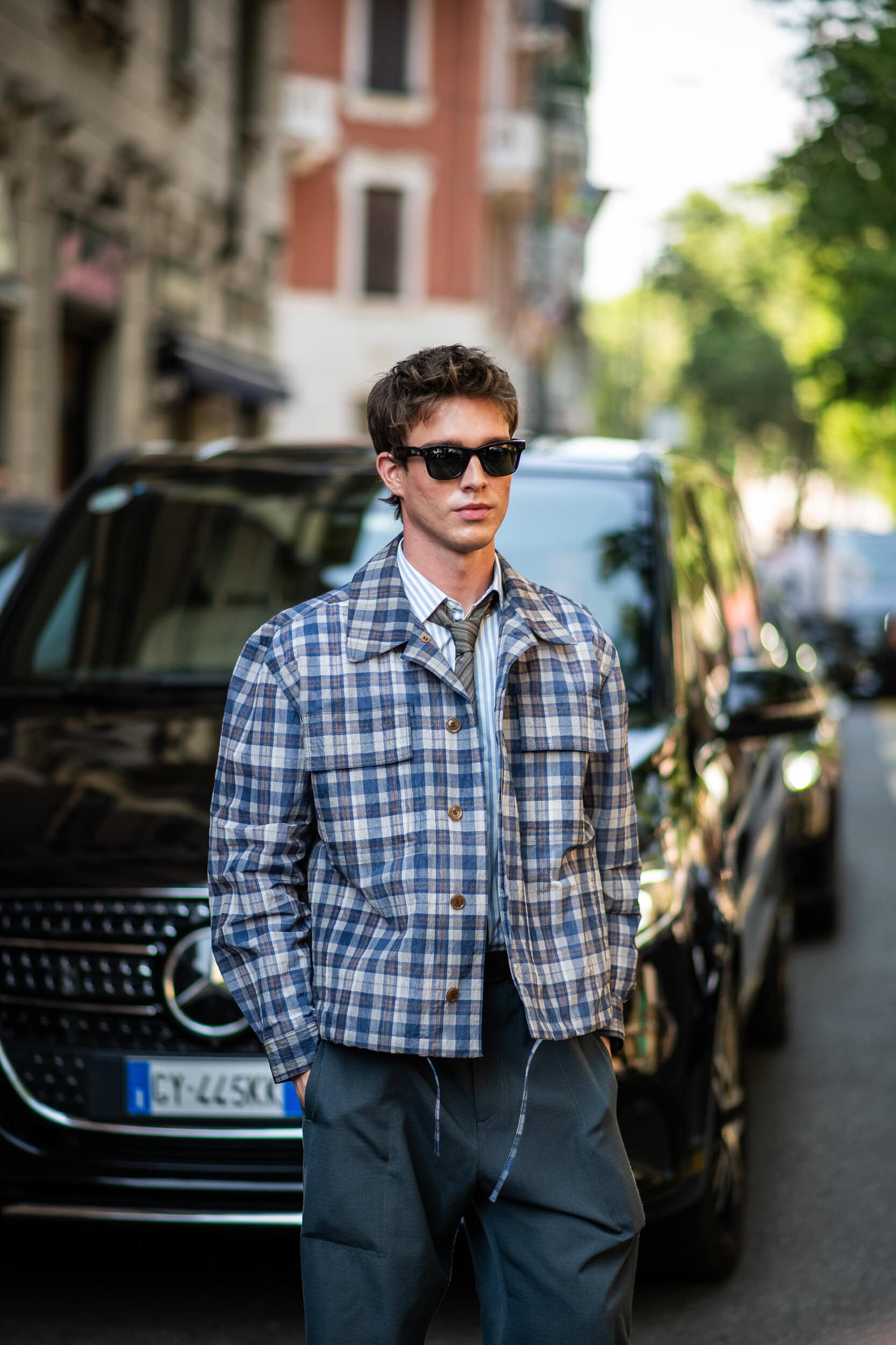Milano Milan Men's Street Style Spring 2027 Shows