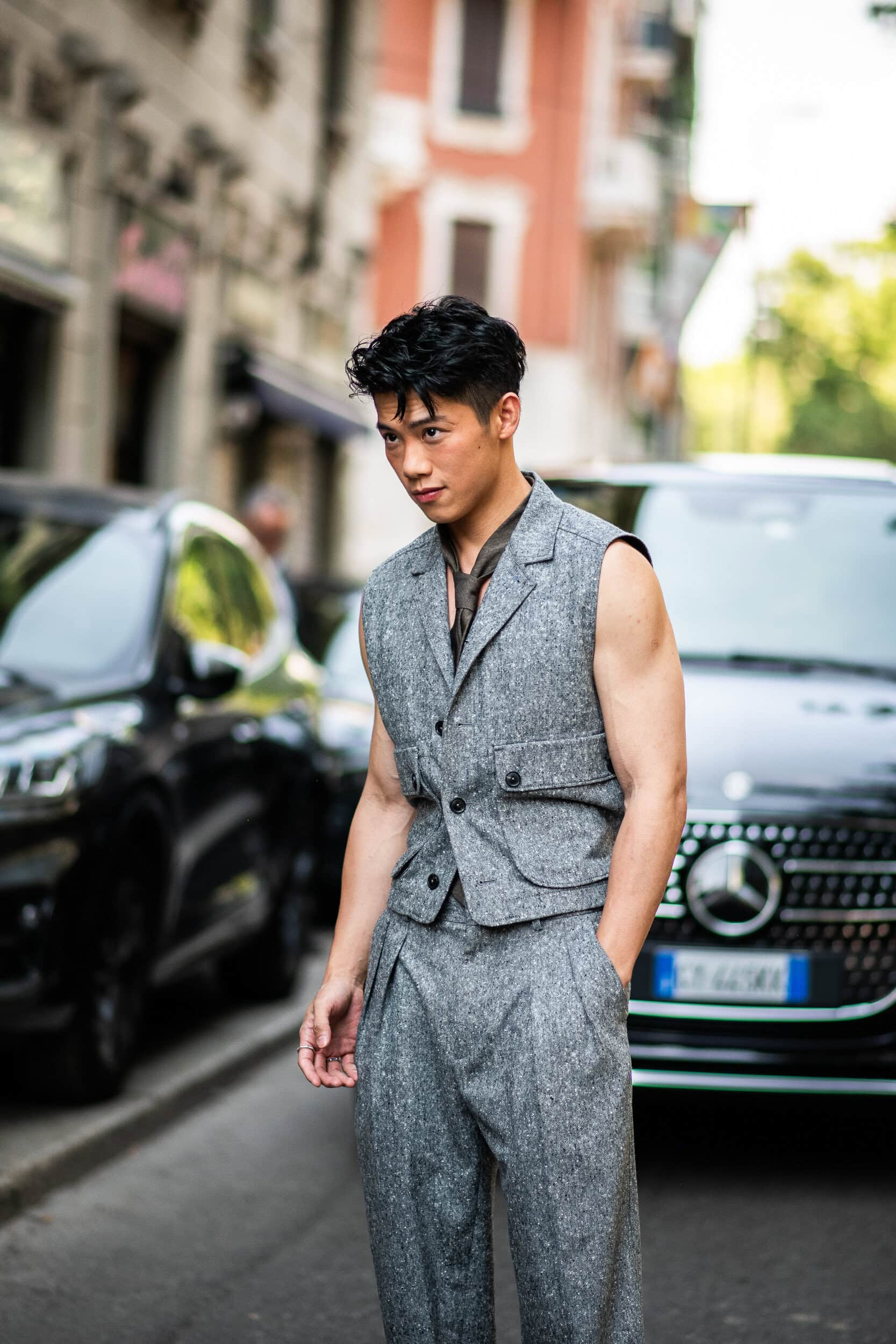 Milano Milan Men's Street Style Spring 2027 Shows