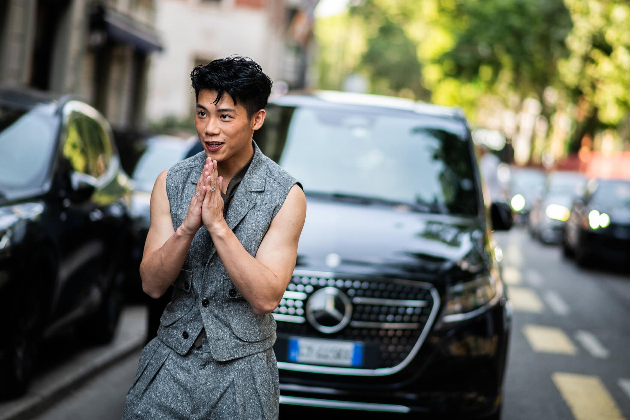 Milano Milan Men's Street Style Spring 2027 Shows