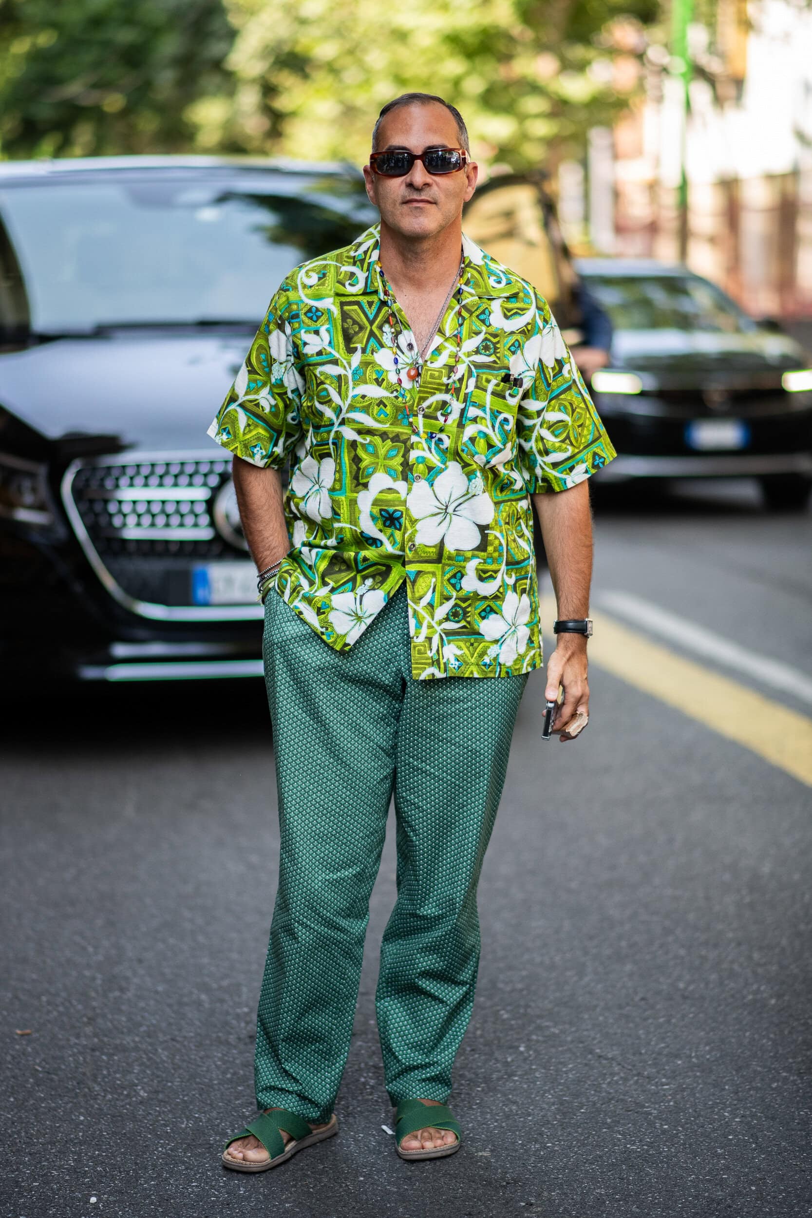 Milano Milan Men's Street Style Spring 2027 Shows