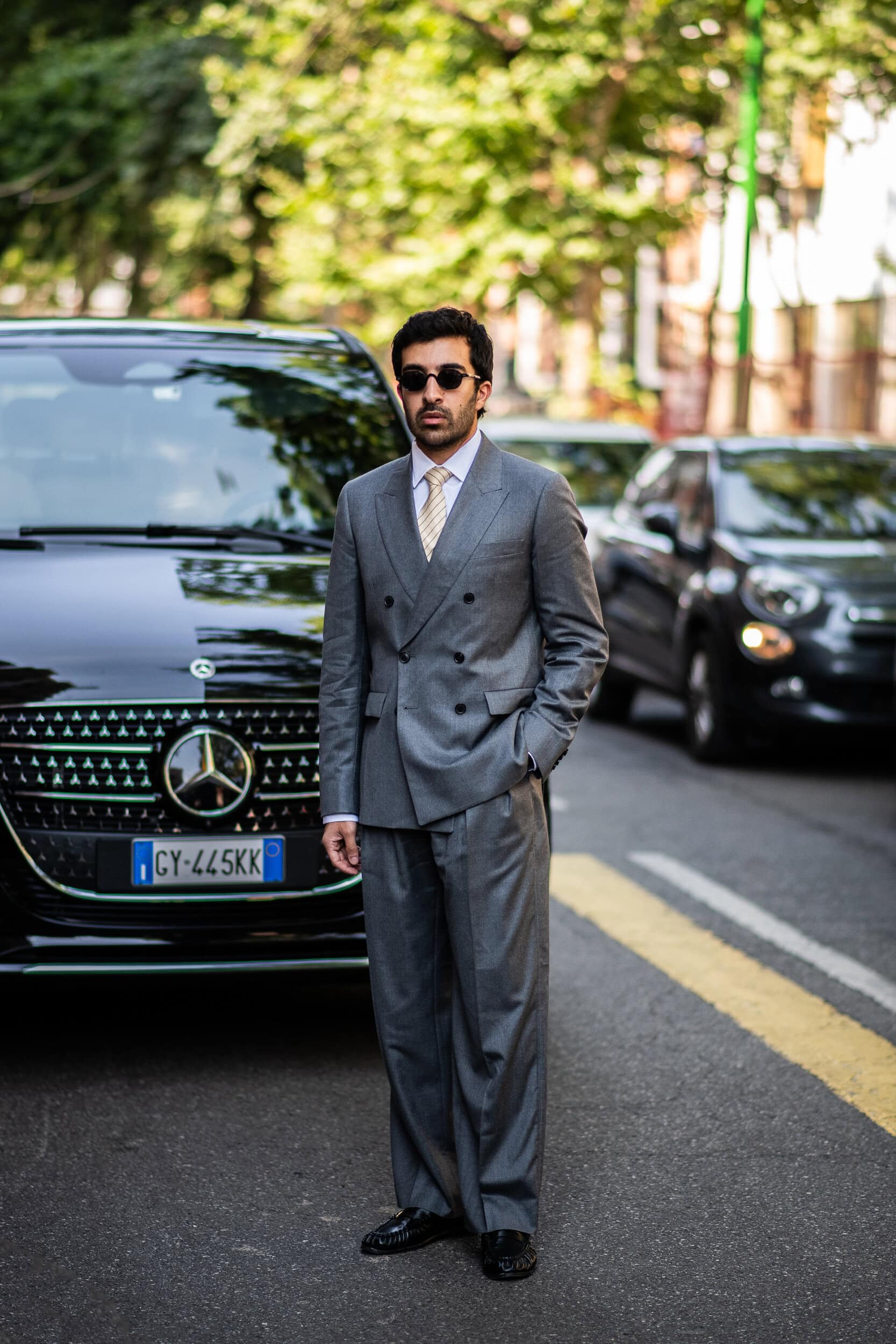 Milano Milan Men's Street Style Spring 2027 Shows