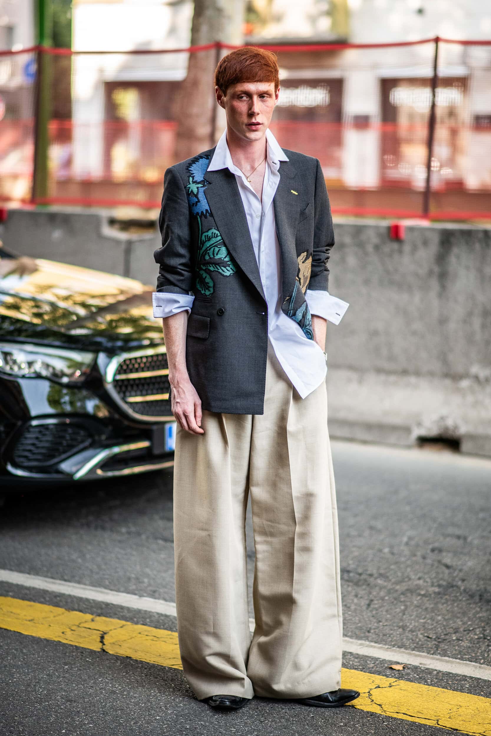 Milano Milan Men's Street Style Spring 2027 Shows