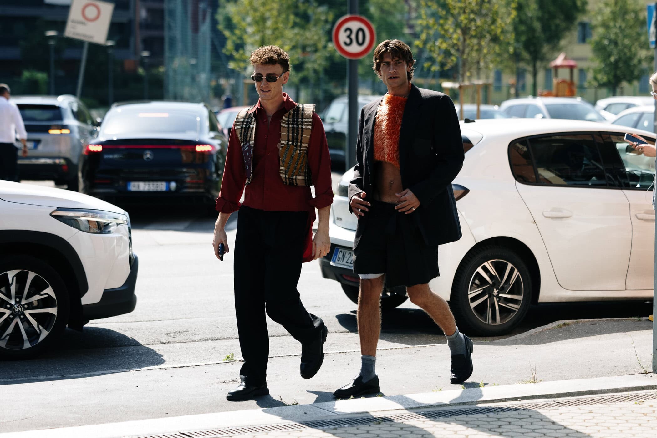 Milano Milan Men's Street Style Spring 2027 Shows