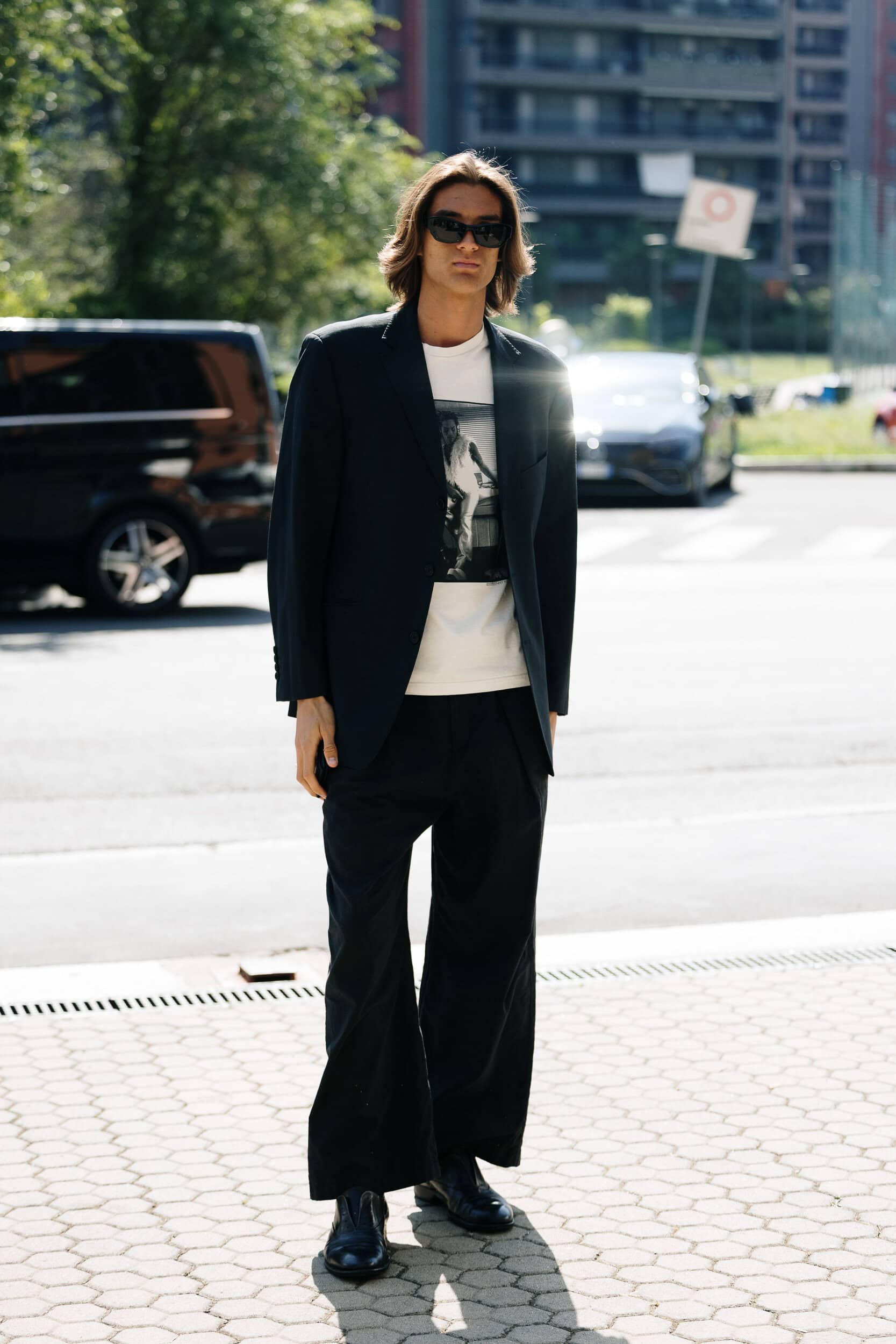 Milano Milan Men's Street Style Spring 2027 Shows