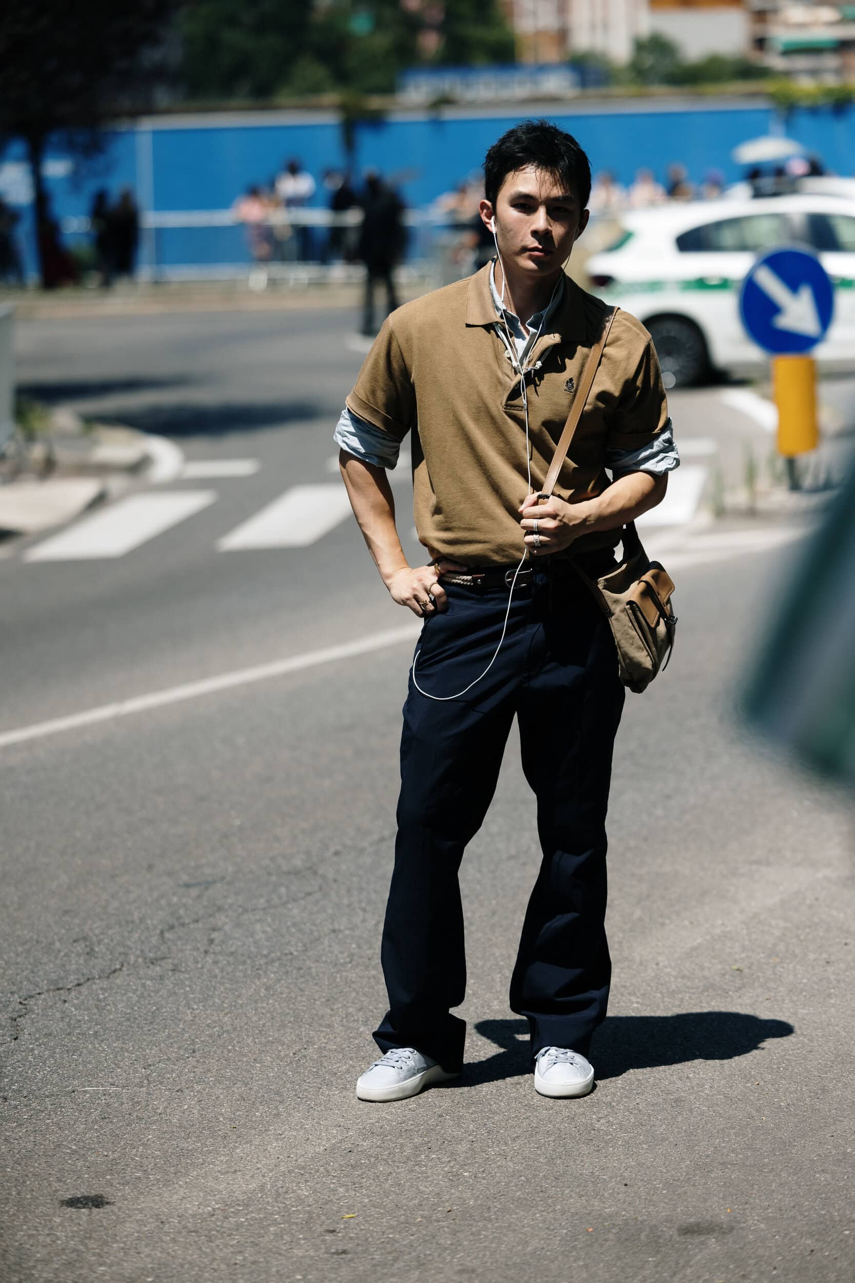 Milano Milan Men's Street Style Spring 2027 Shows