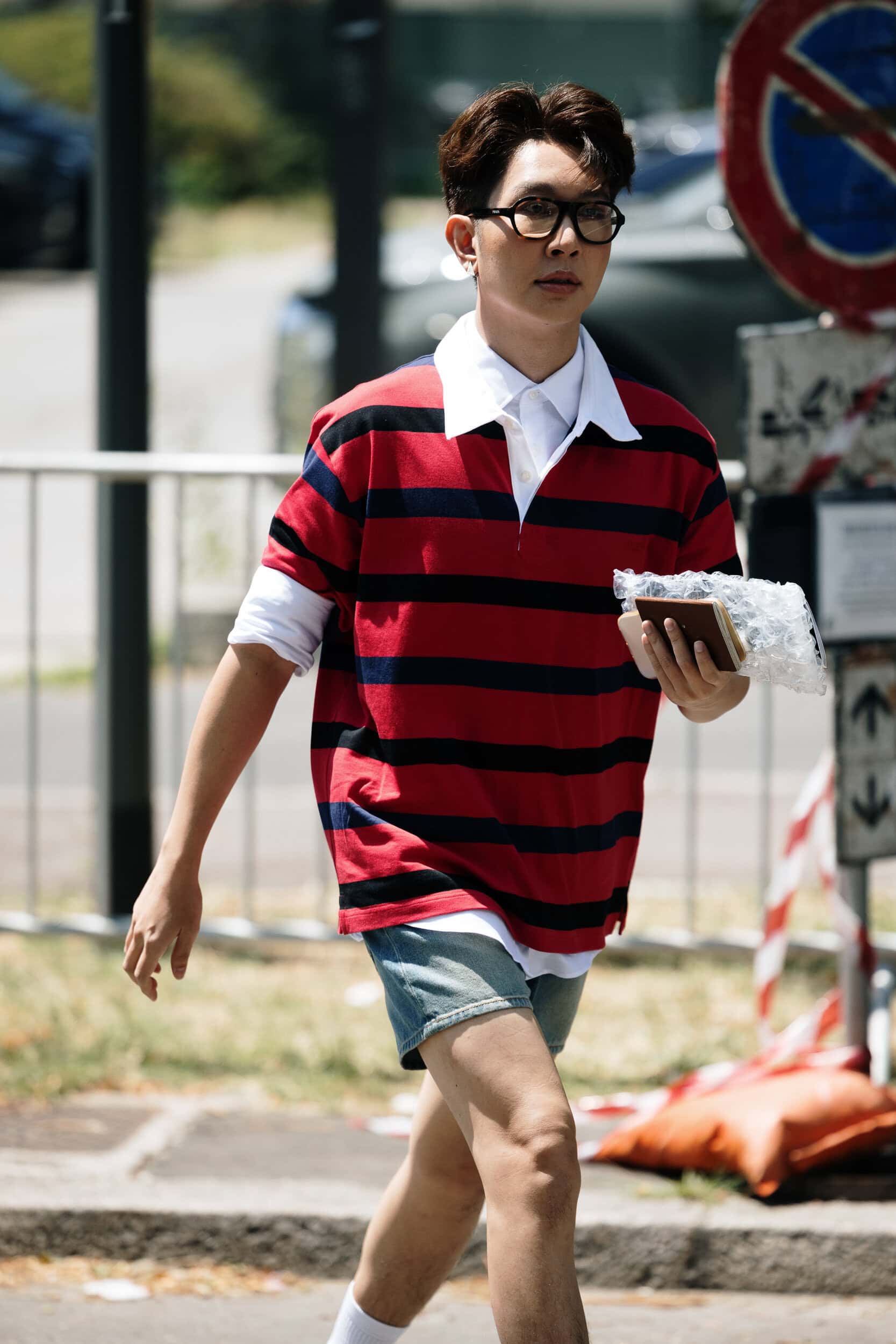 Milano Milan Men's Street Style Spring 2027 Shows