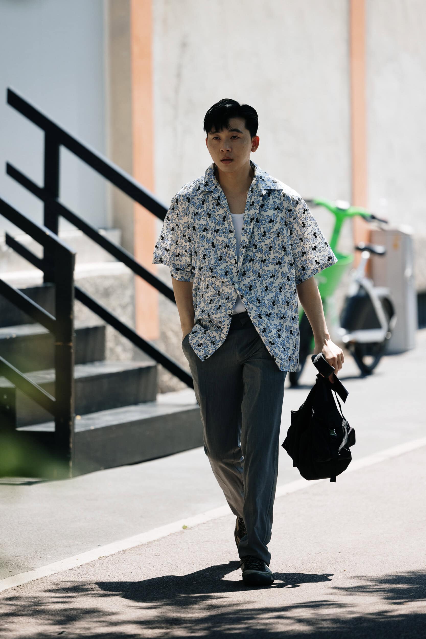 Milano Milan Men's Street Style Spring 2027 Shows