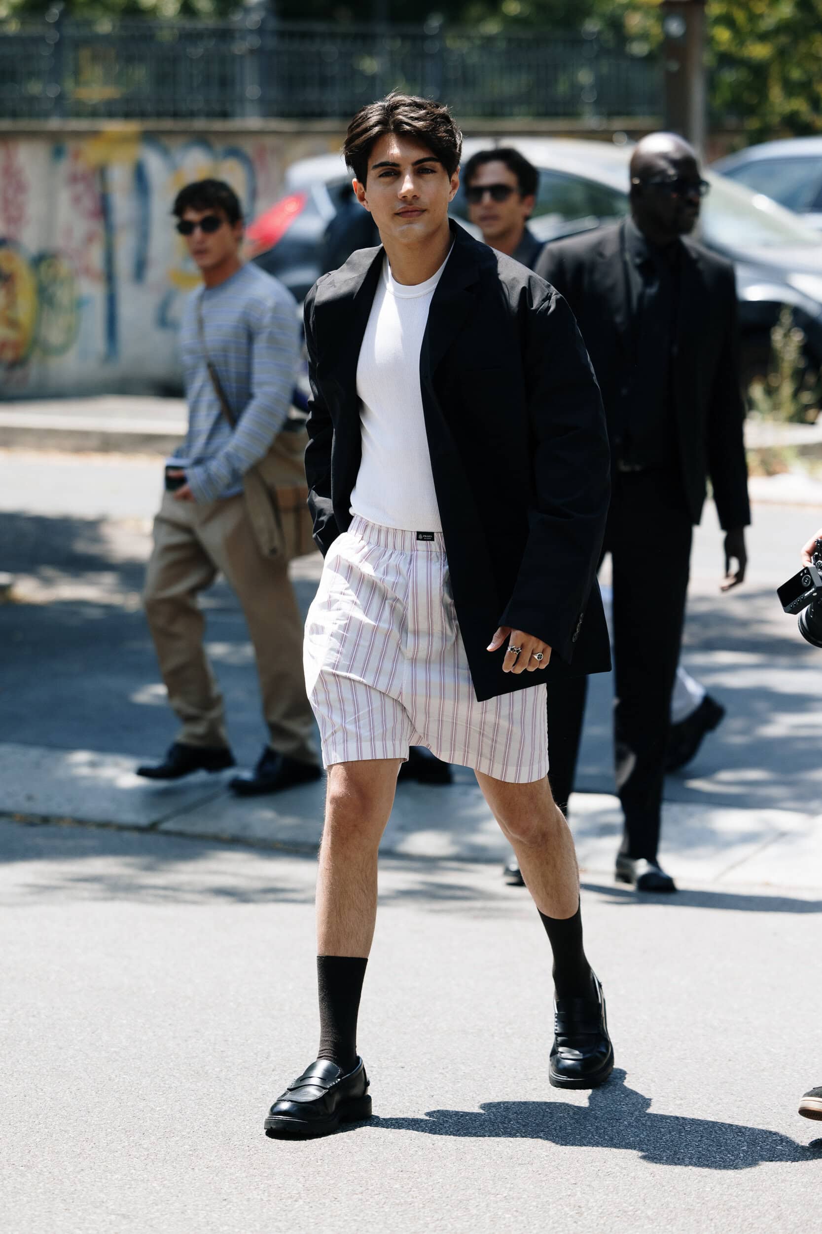 Milano Milan Men's Street Style Spring 2027 Shows