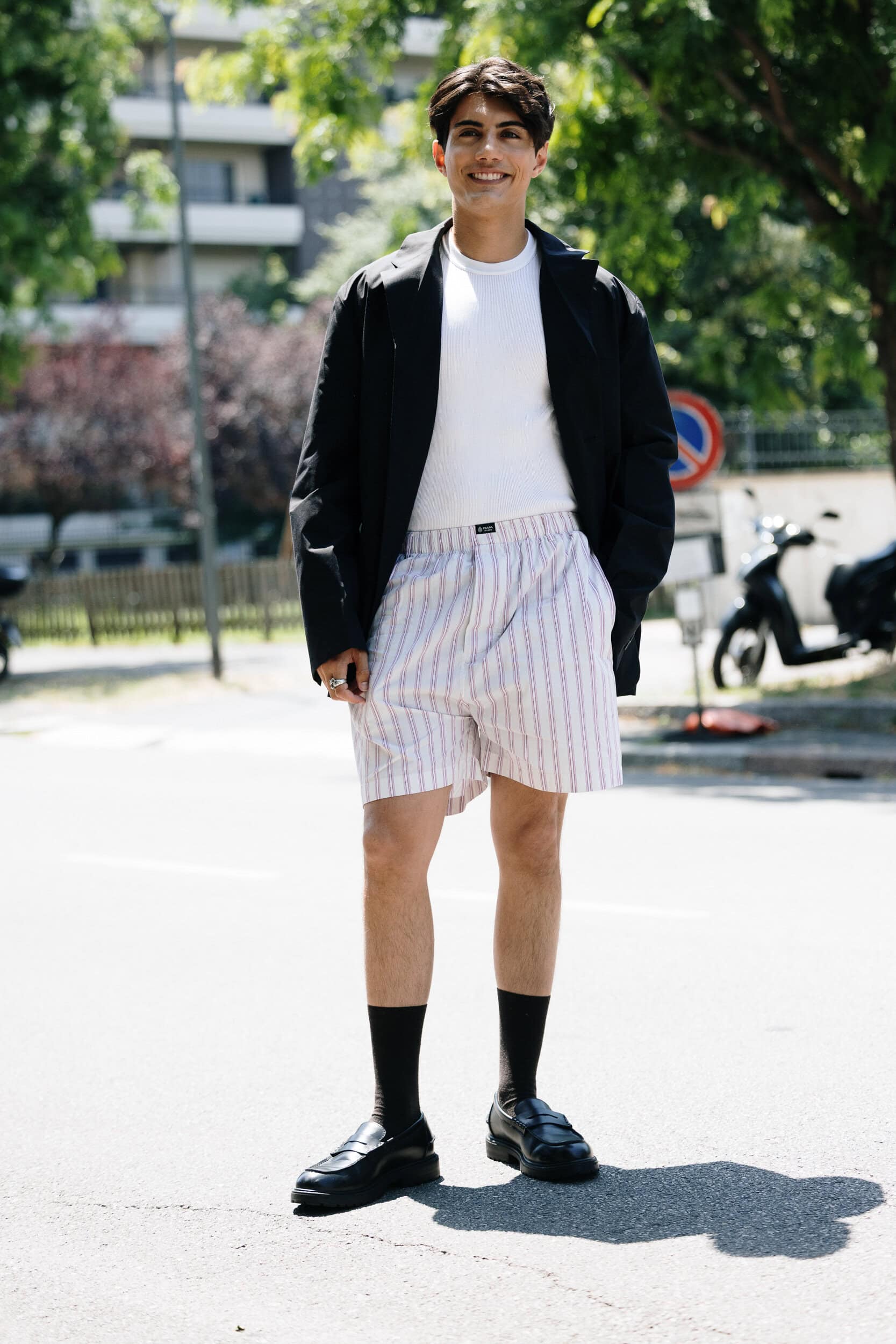 Milano Milan Men's Street Style Spring 2027 Shows