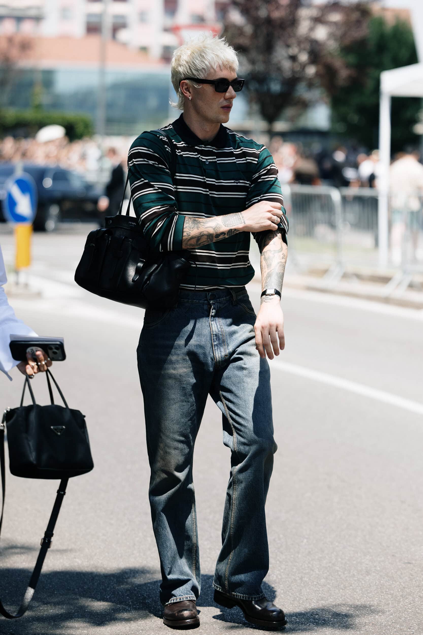 Milano Milan Men's Street Style Spring 2027 Shows