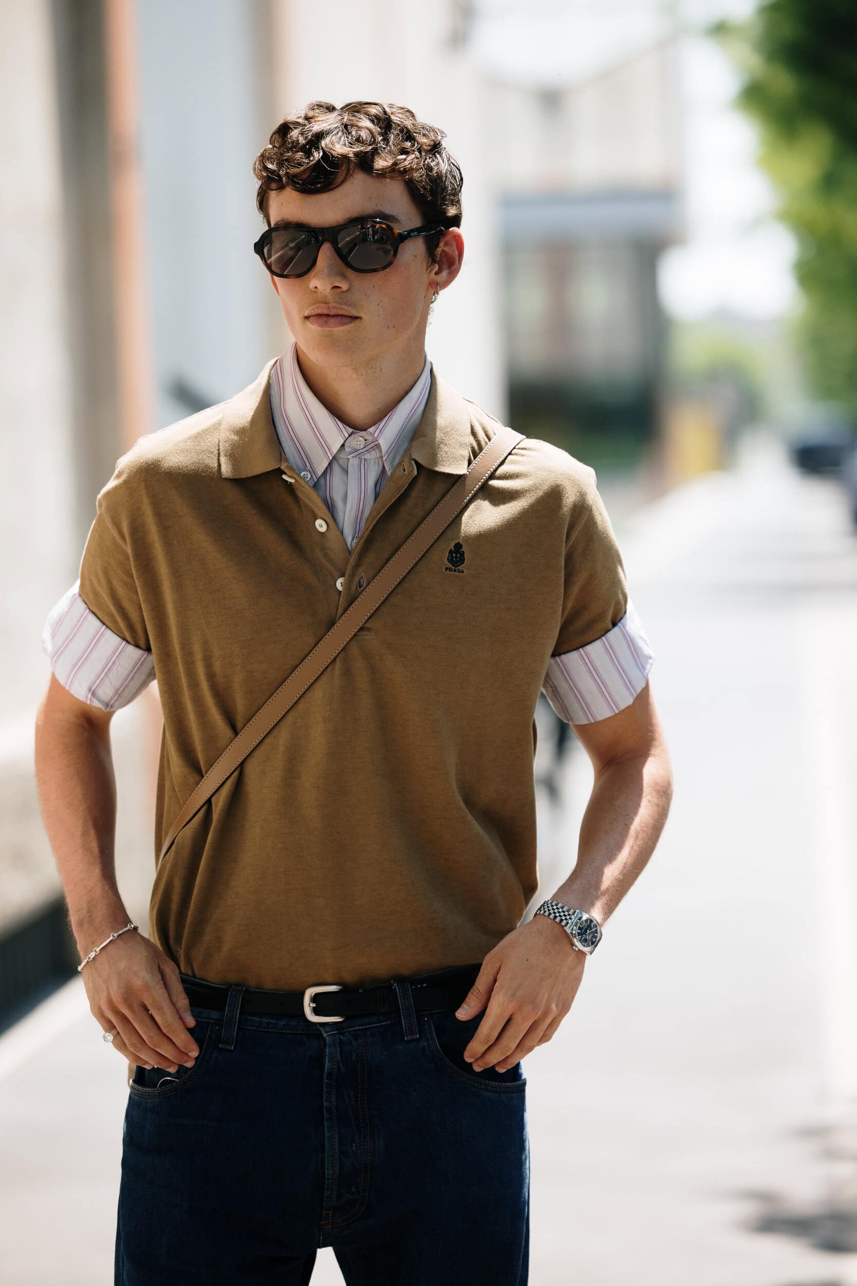 Milano Milan Men's Street Style Spring 2027 Shows
