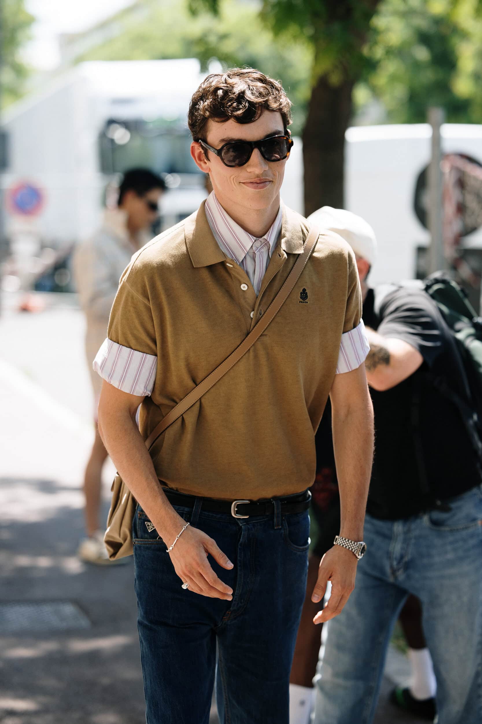 Milano Milan Men's Street Style Spring 2027 Shows