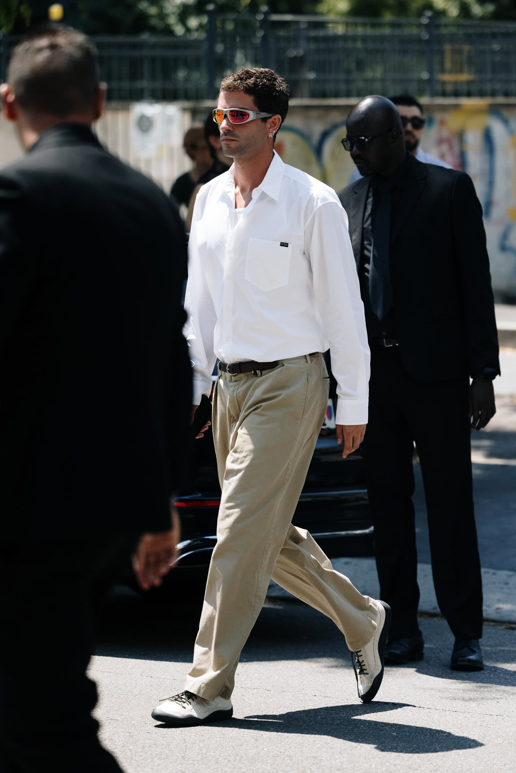 Milano Milan Men's Street Style Spring 2027 Shows