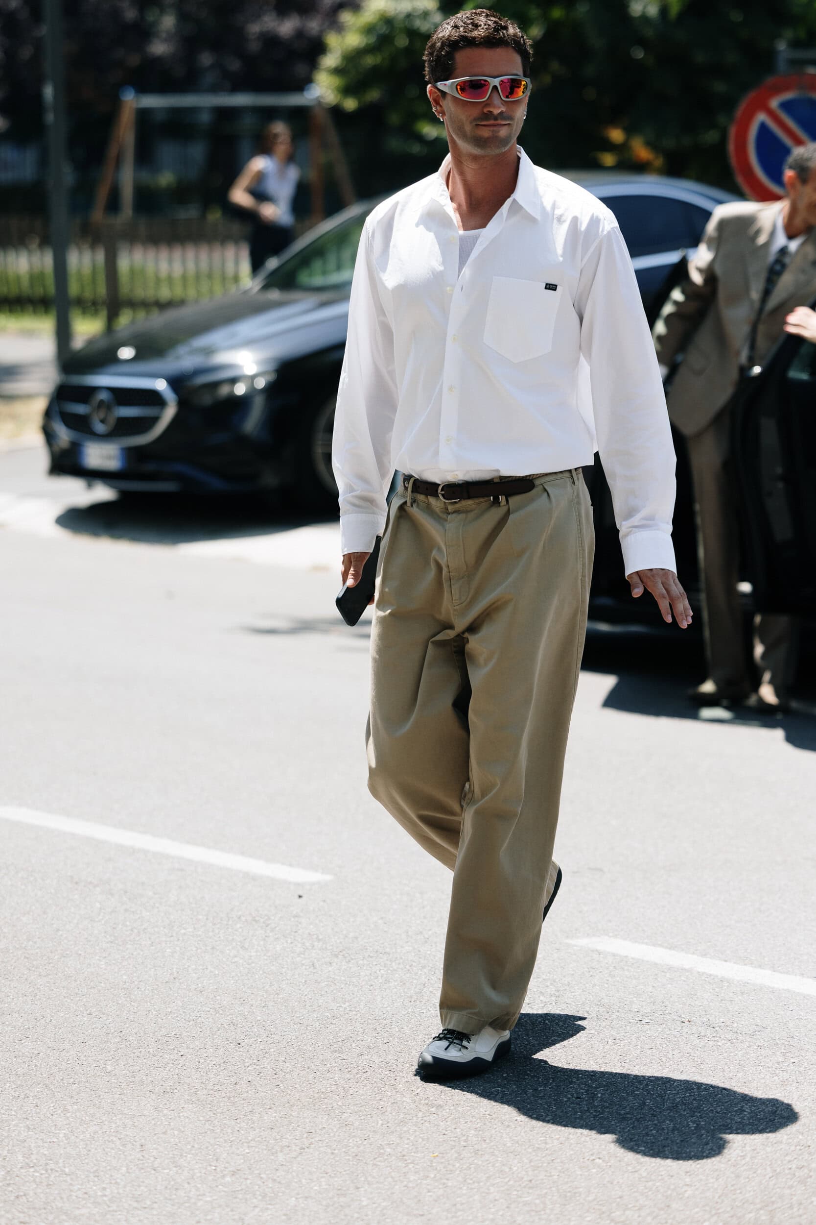 Milano Milan Men's Street Style Spring 2027 Shows