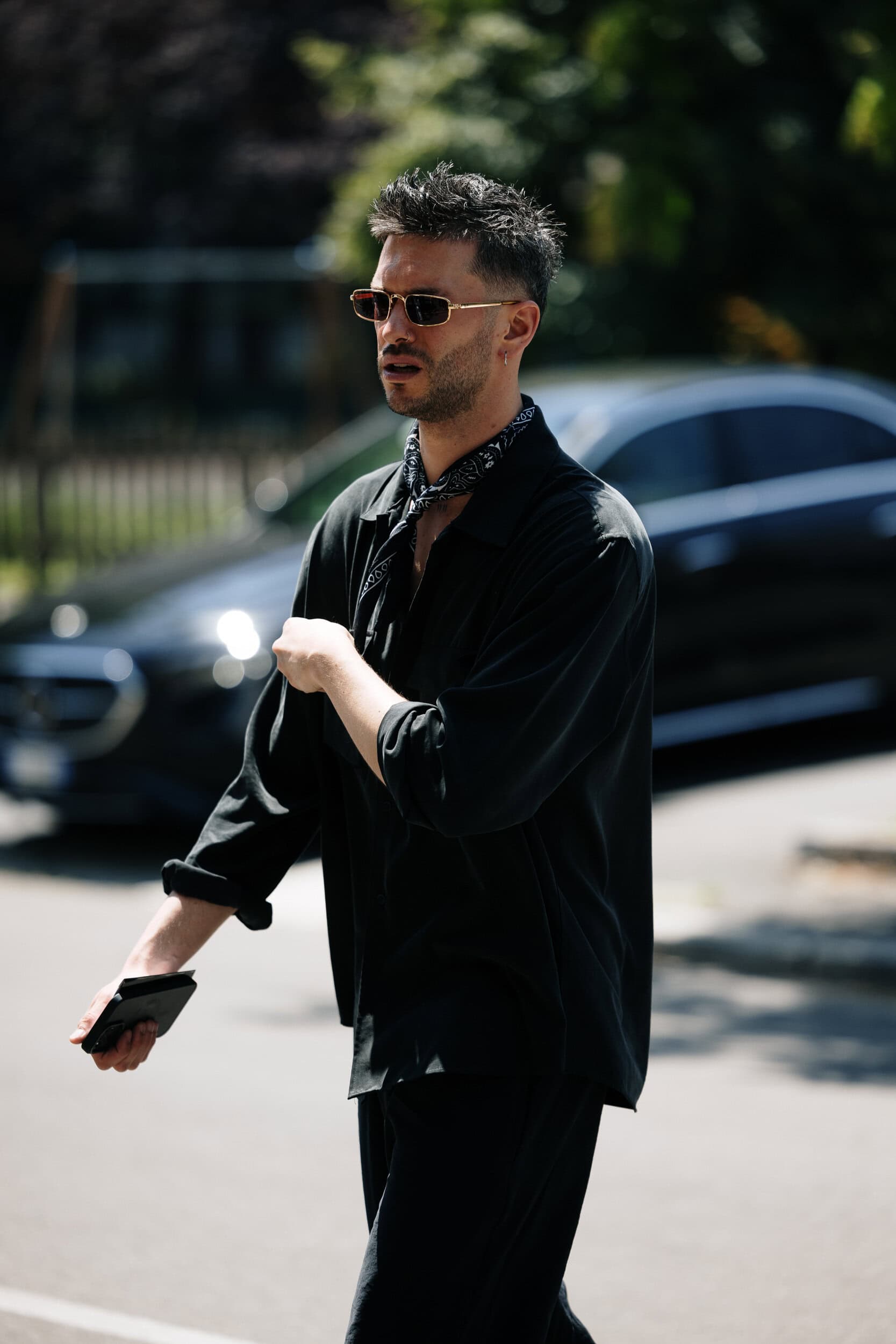 Milano Milan Men's Street Style Spring 2027 Shows