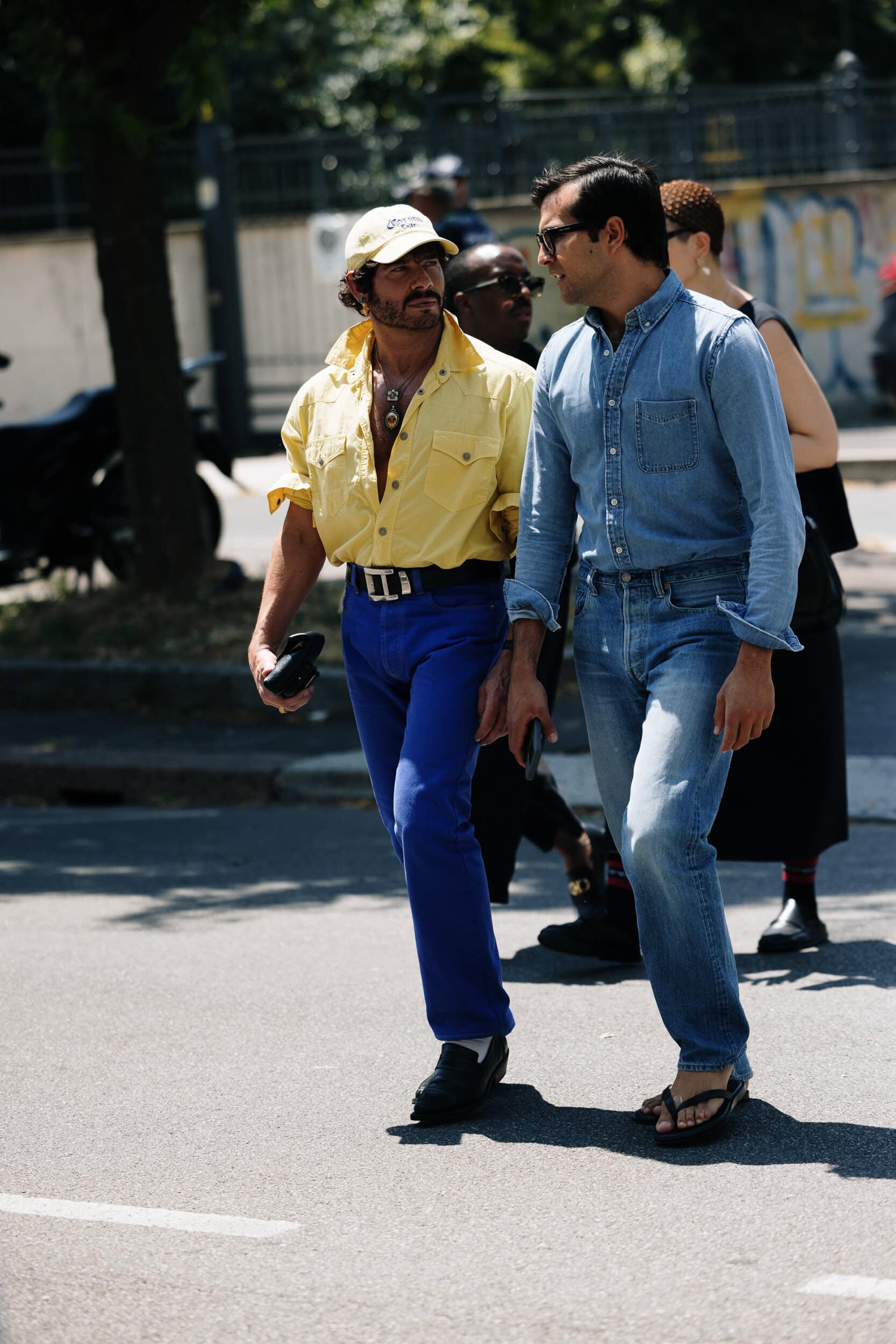 Milano Milan Men's Street Style Spring 2027 Shows