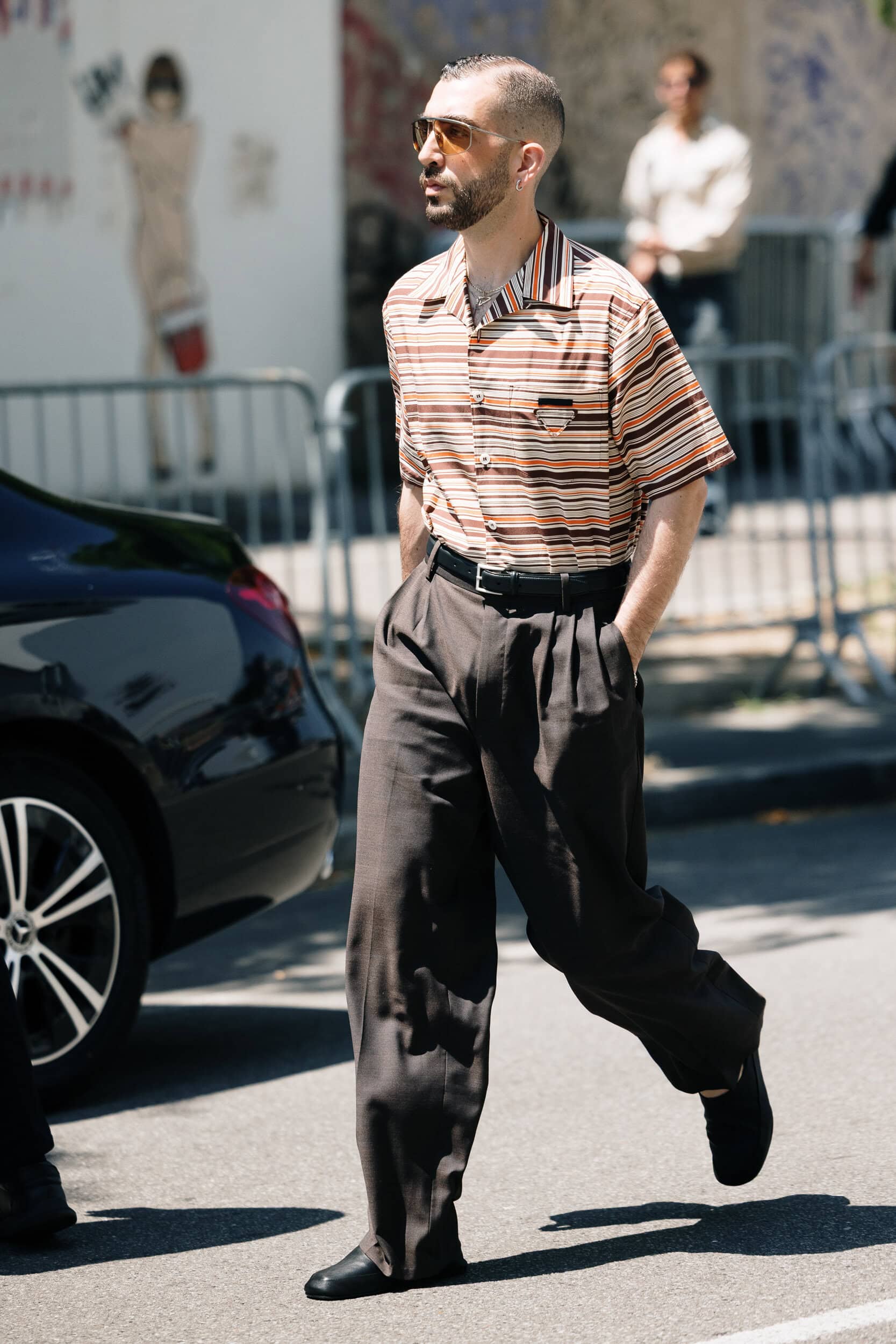 Milano Milan Men's Street Style Spring 2027 Shows