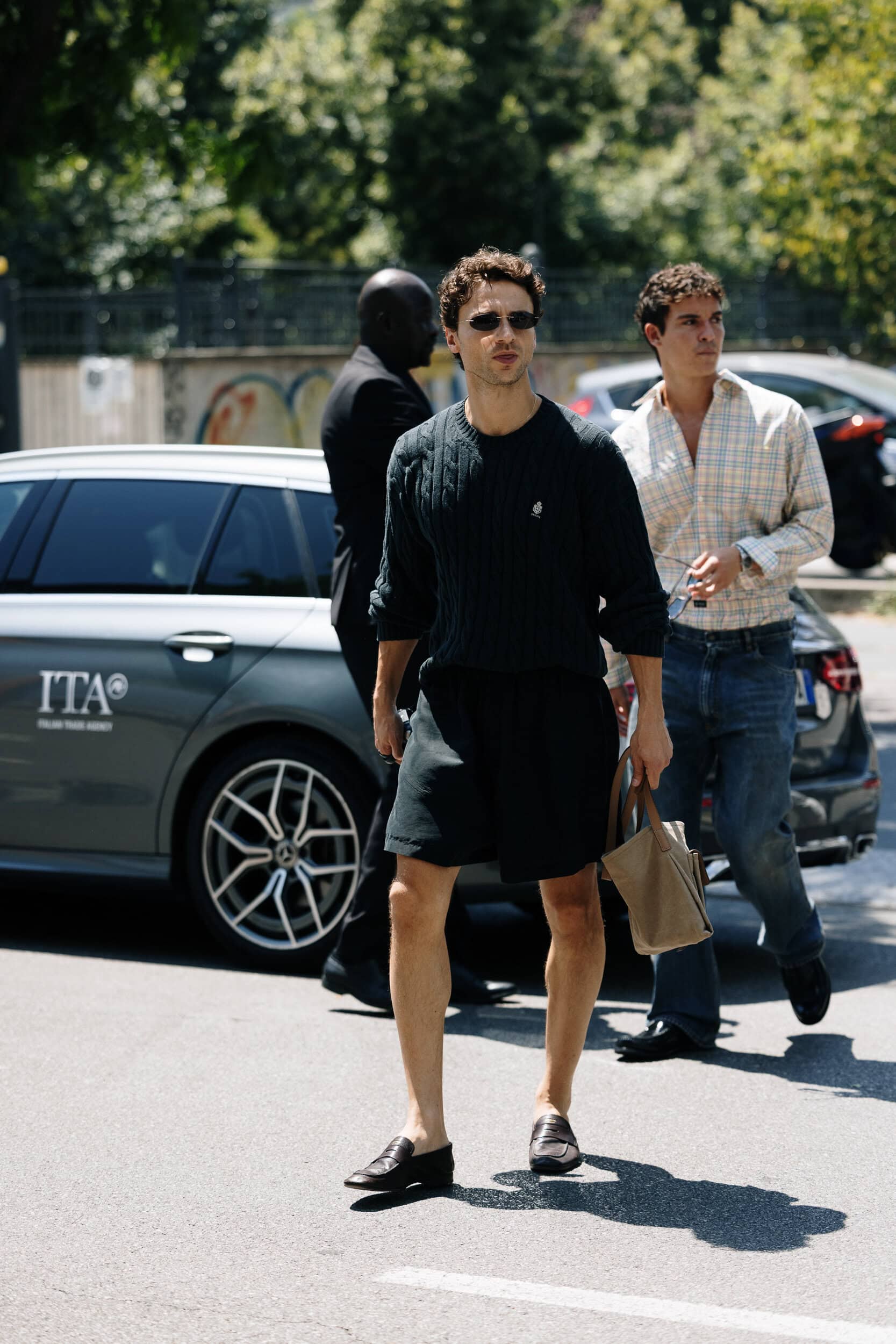 Milano Milan Men's Street Style Spring 2027 Shows