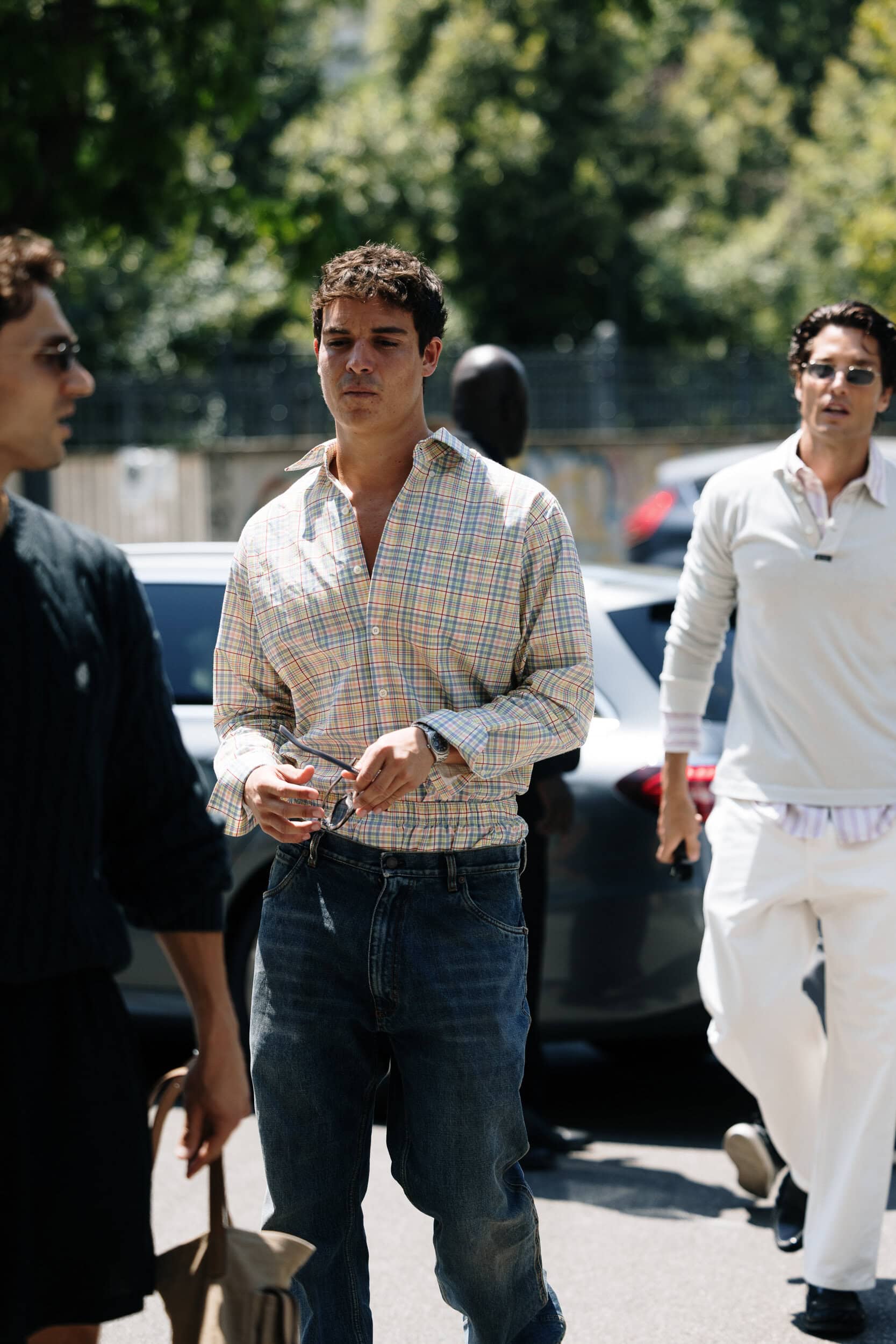 Milano Milan Men's Street Style Spring 2027 Shows